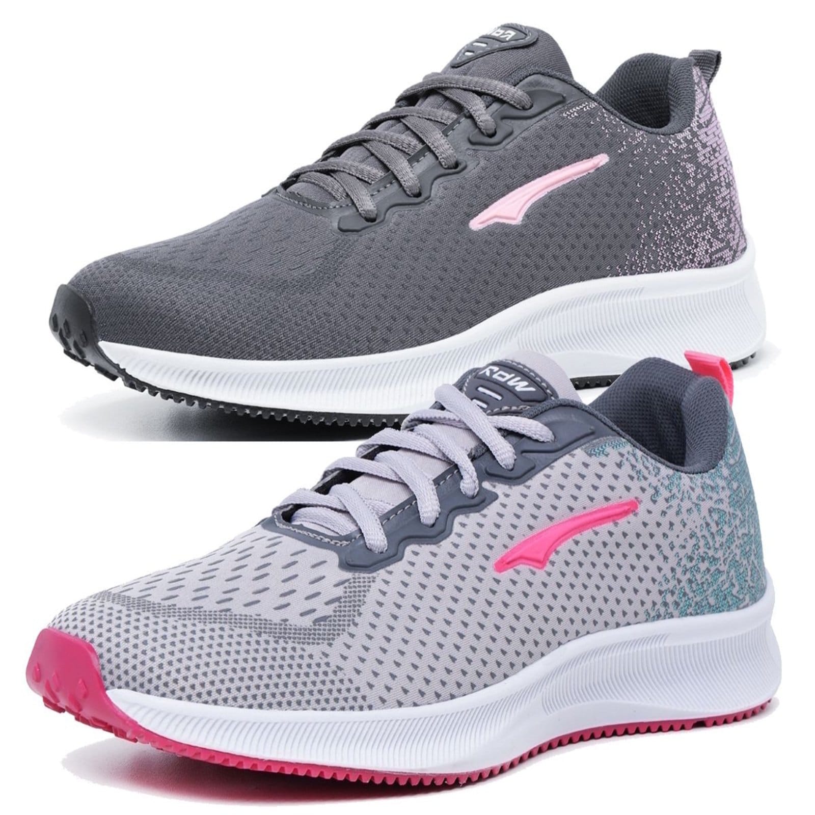 Kit 2 Tênis Academia Caminhada Feminino Confortável Leve e Macio
