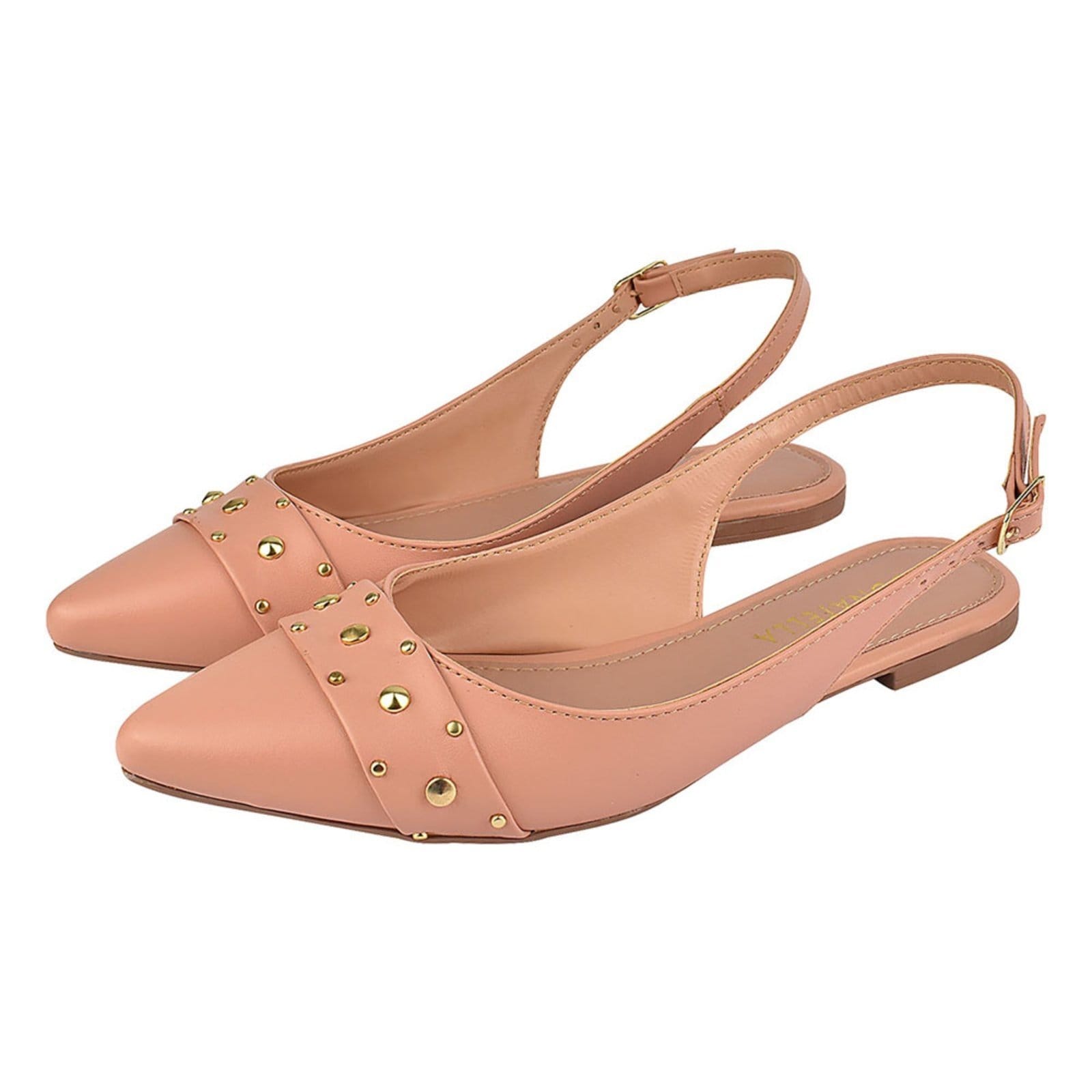 Sapatilha Feminina Bico Fino Mule Slingback CM Calçados Hotfix