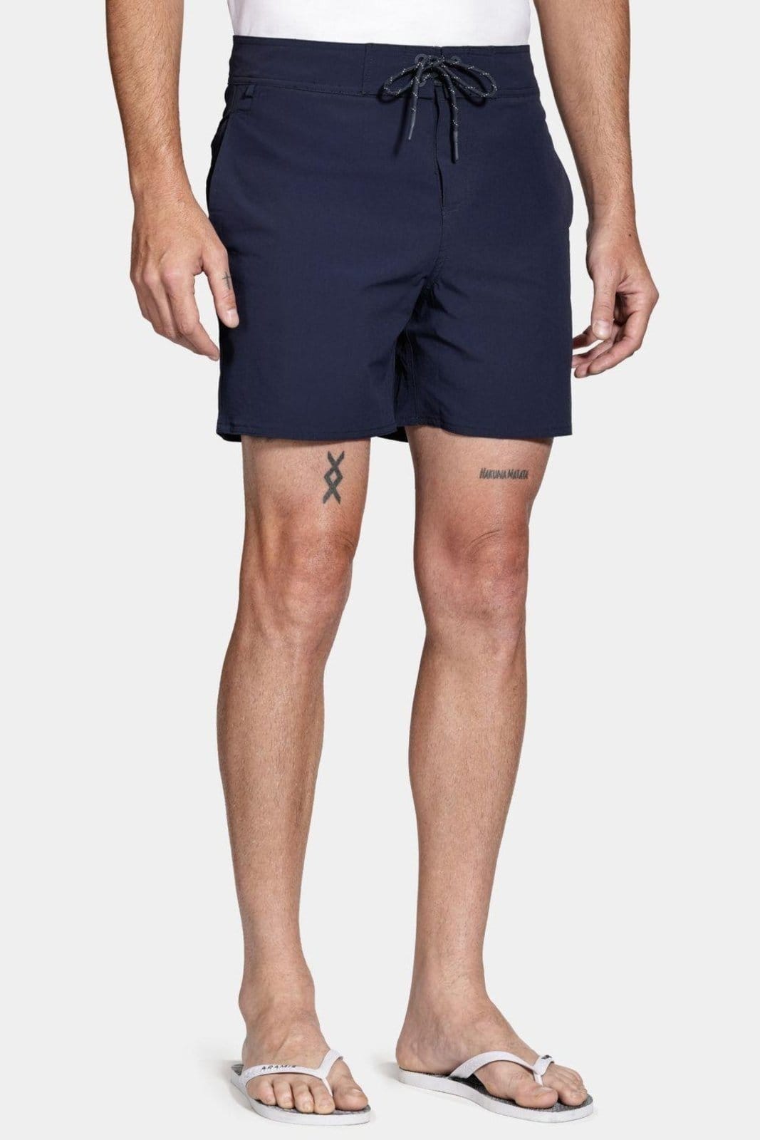 Vista 2 Shorts Aramis Praia Clássico Boardshort Marinho Aramis azul marinho