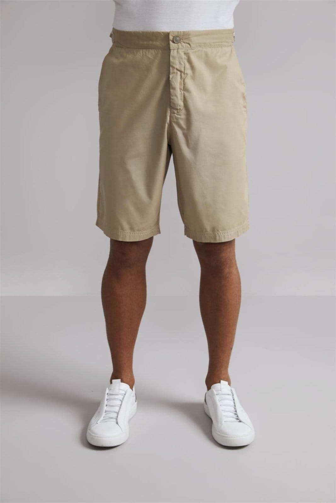 HIGHSTIL Bermuda Chino Slim Fit - Khaki