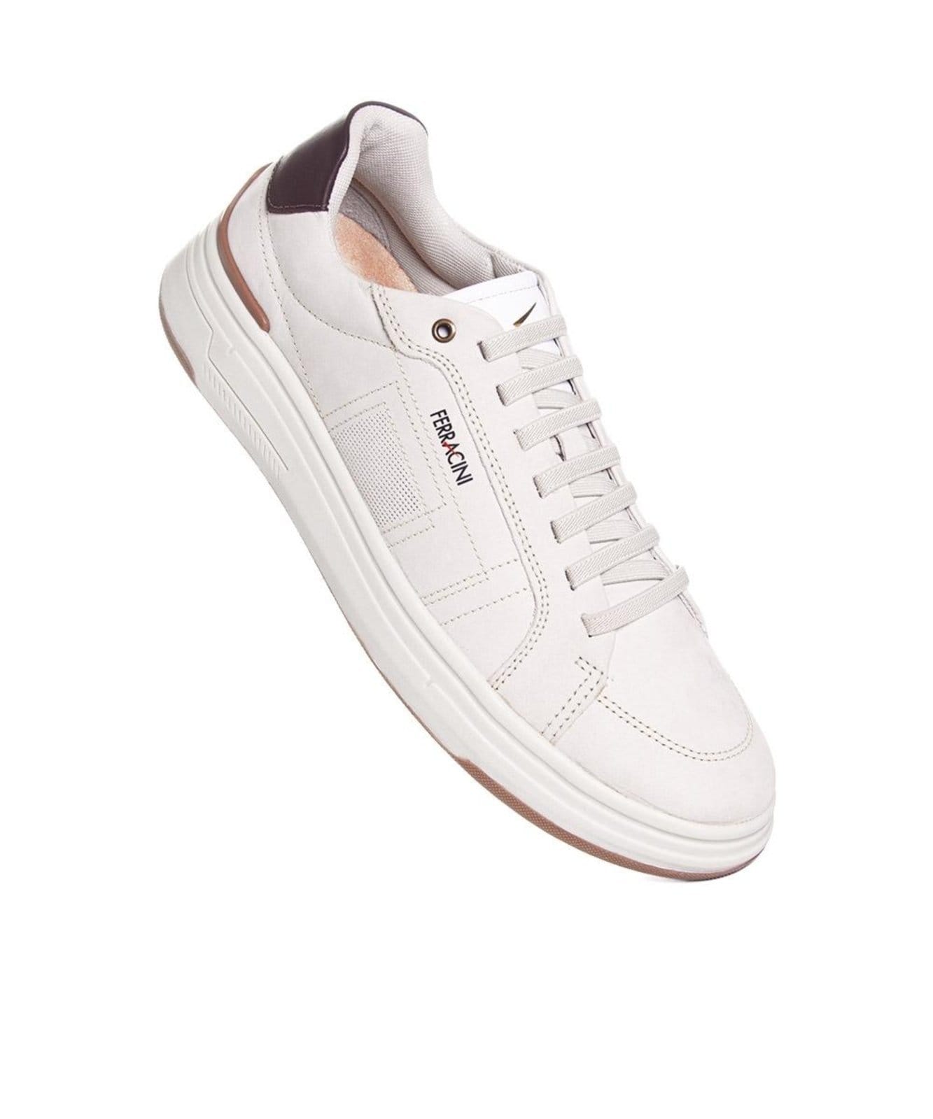 Vista 2 Tênis Ferracini Masculino Locker Couro Cinza FERRACINI incolor