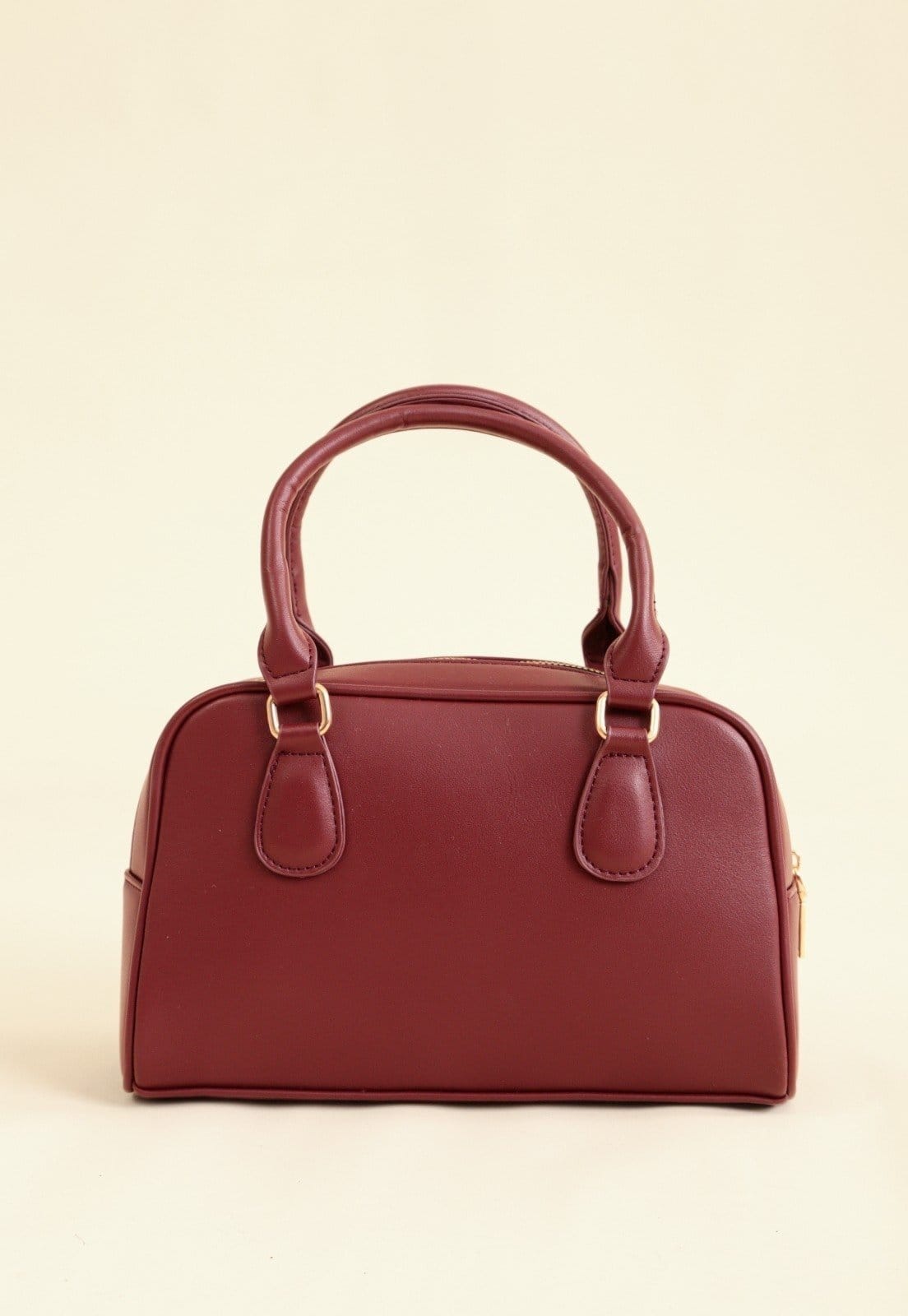 Vista 2 Bolsa Bowling Pop Me Com Alça Pequena Crossbody Pop Me bordô