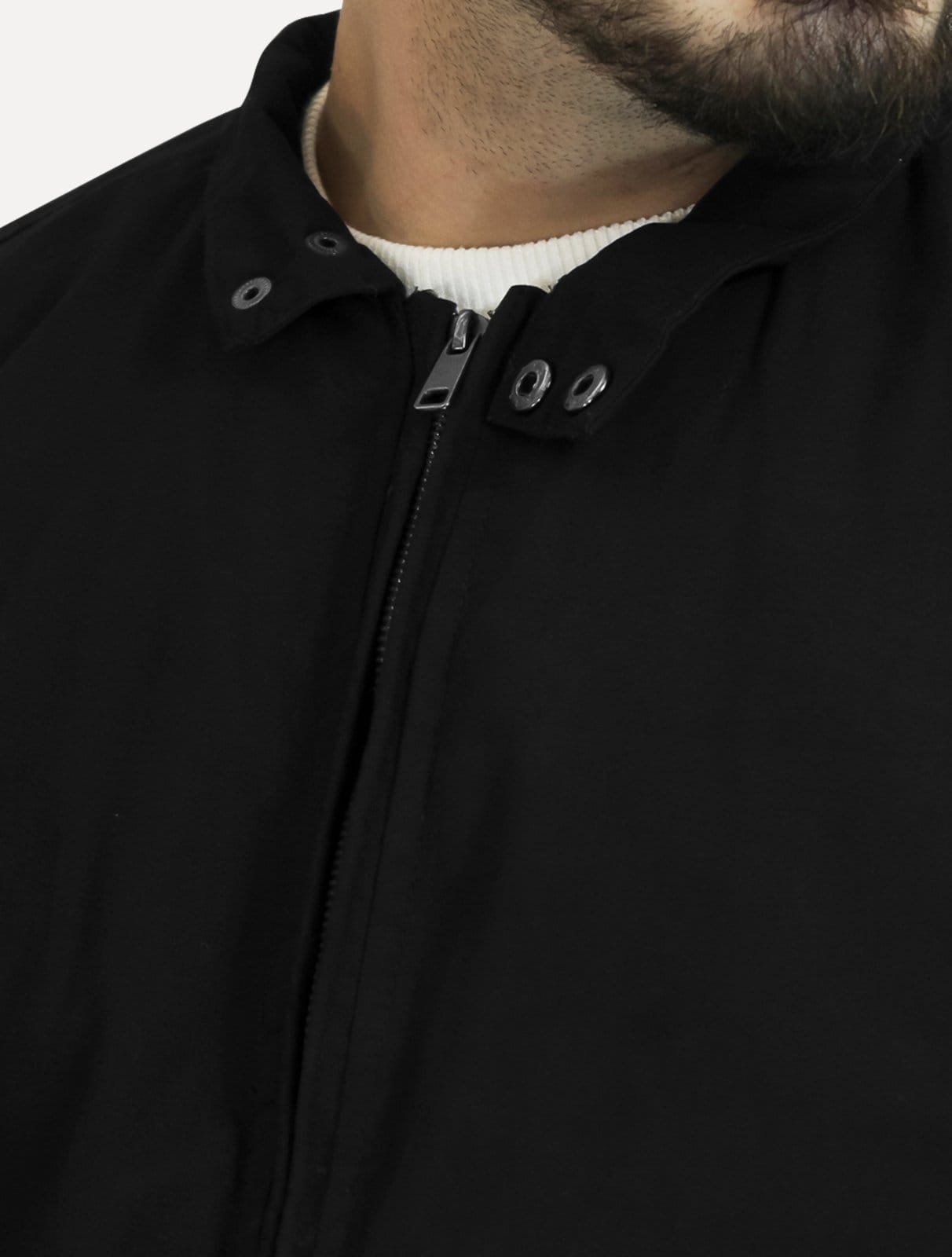 Vista 2 Jaqueta Dixen Masculina Sarja Preta Dixen preto