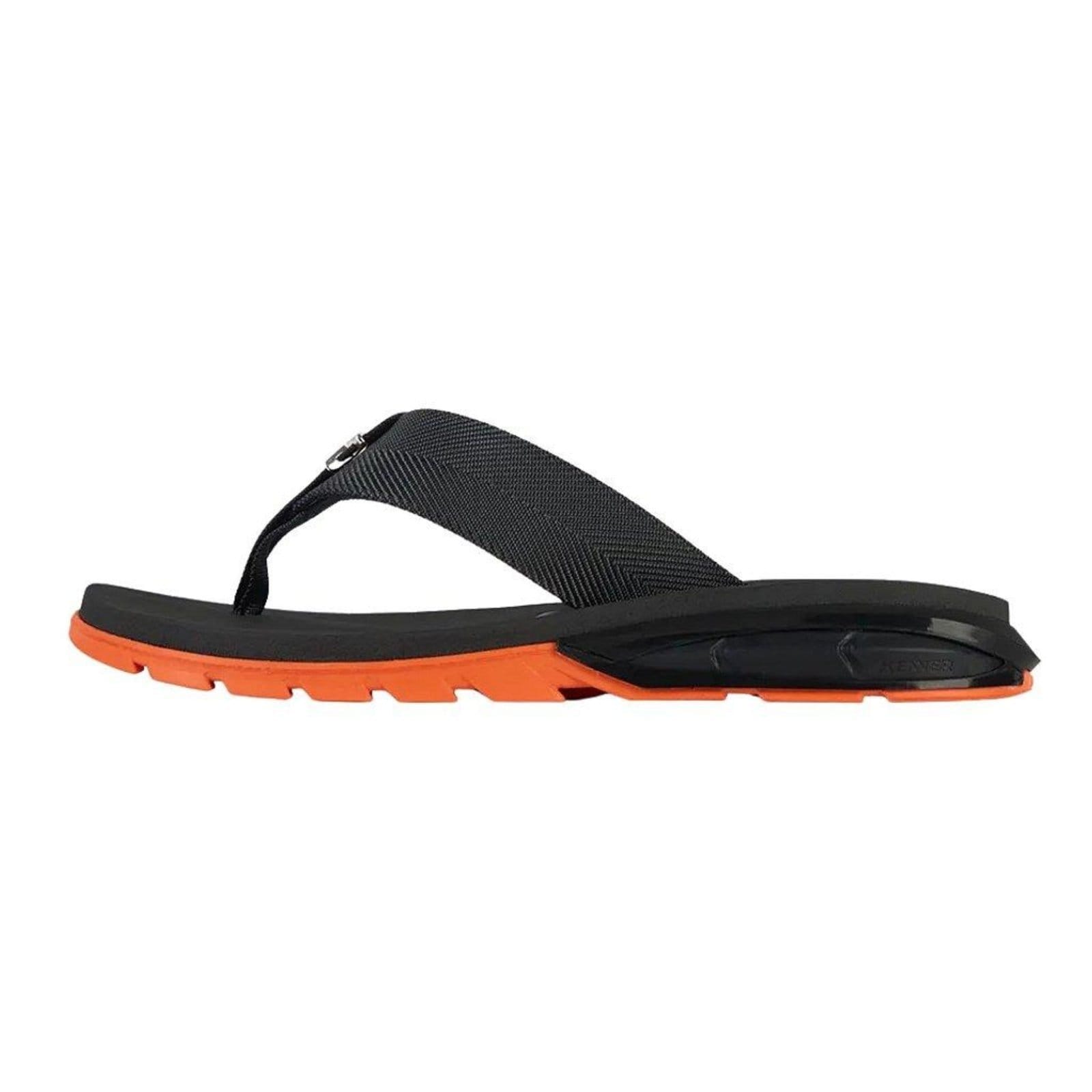 Vista 2 Sandália Kenner Orak Masculino Laranja Kenner preto