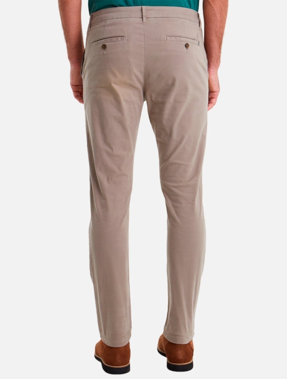 Vista 2 Calça Original Penguin Chino Sarja BPBF0020 Kaki Escura Penguin cáqui kaki