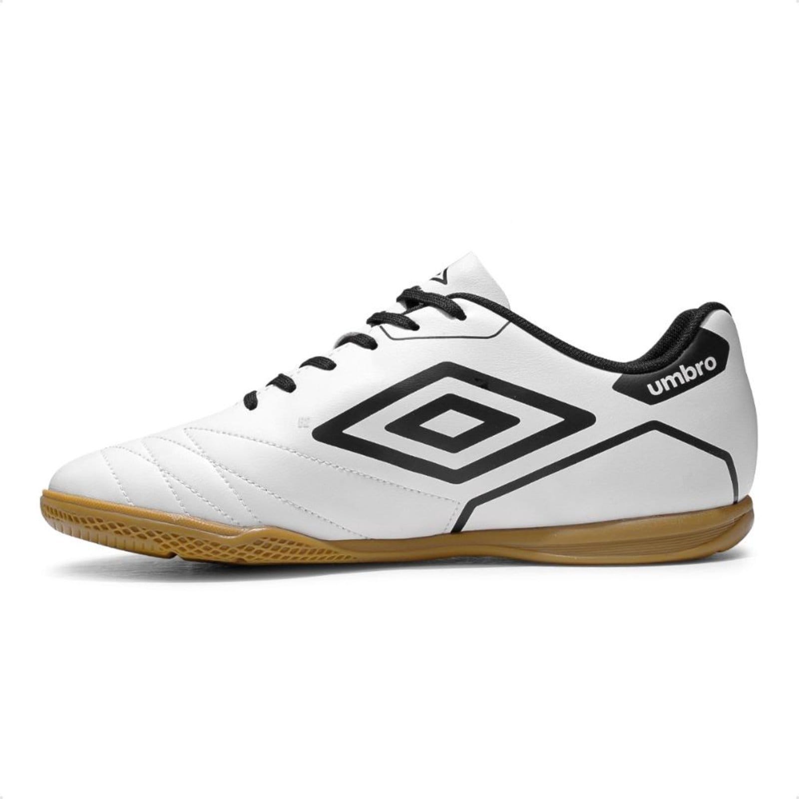 Vista 2 Chuteira Futsal Umbro Manchester Masculino Umbro branco