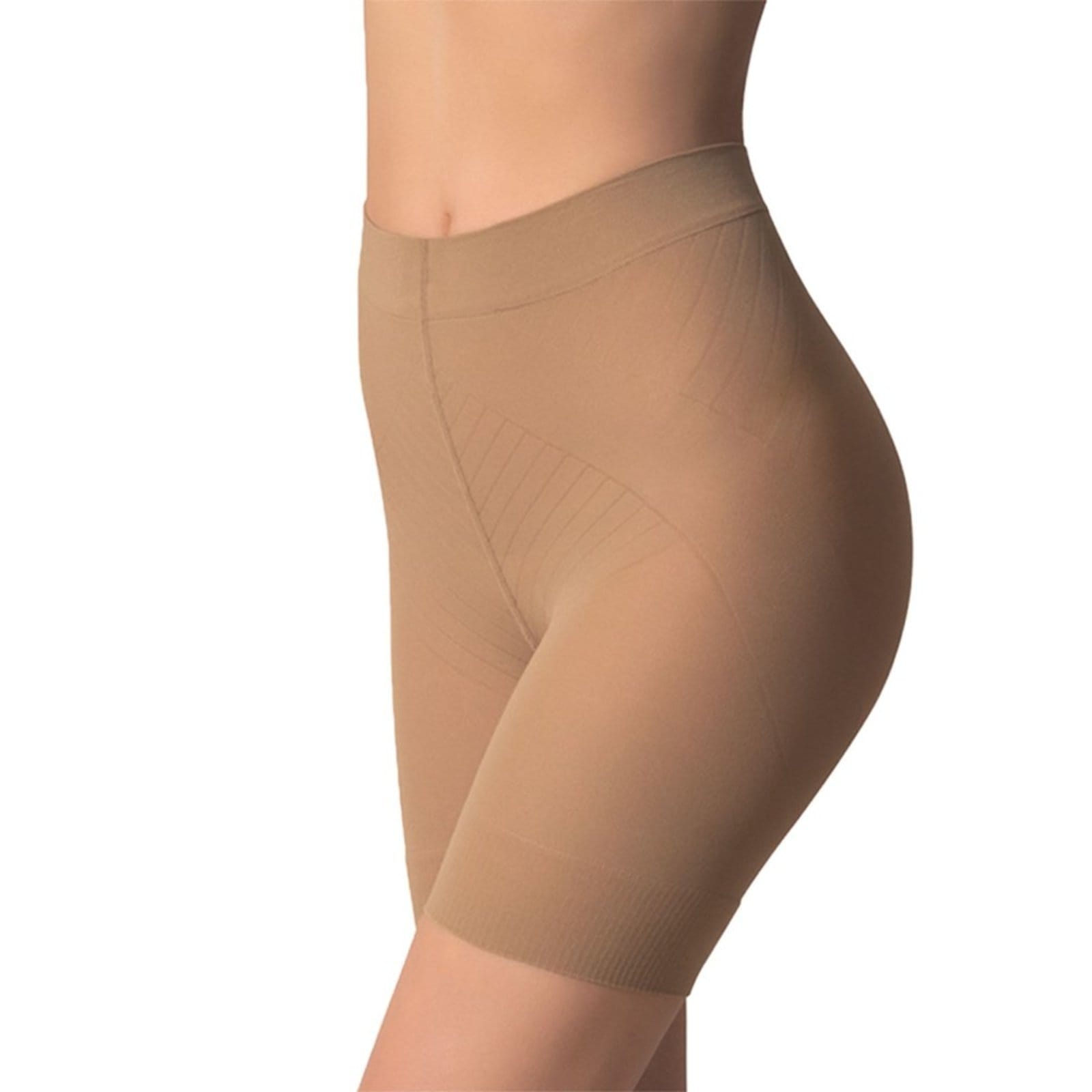 Vista 2 Kit 3 Shorts Selene Modelador Feminino SELENE bege