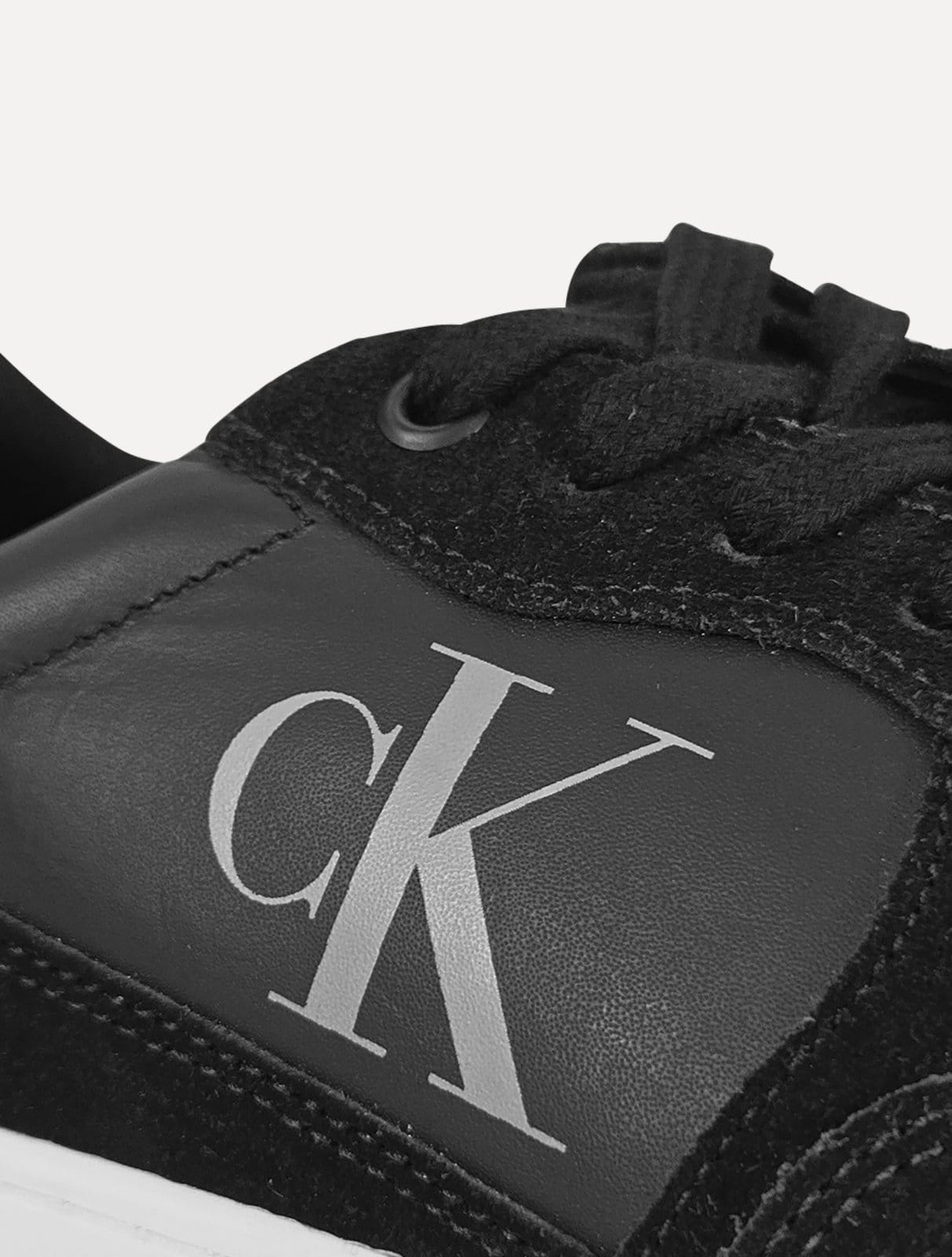 Vista 2 Tênis Calvin Klein Jeans Masculino Palito Side CK Soft Calvin Klein preto