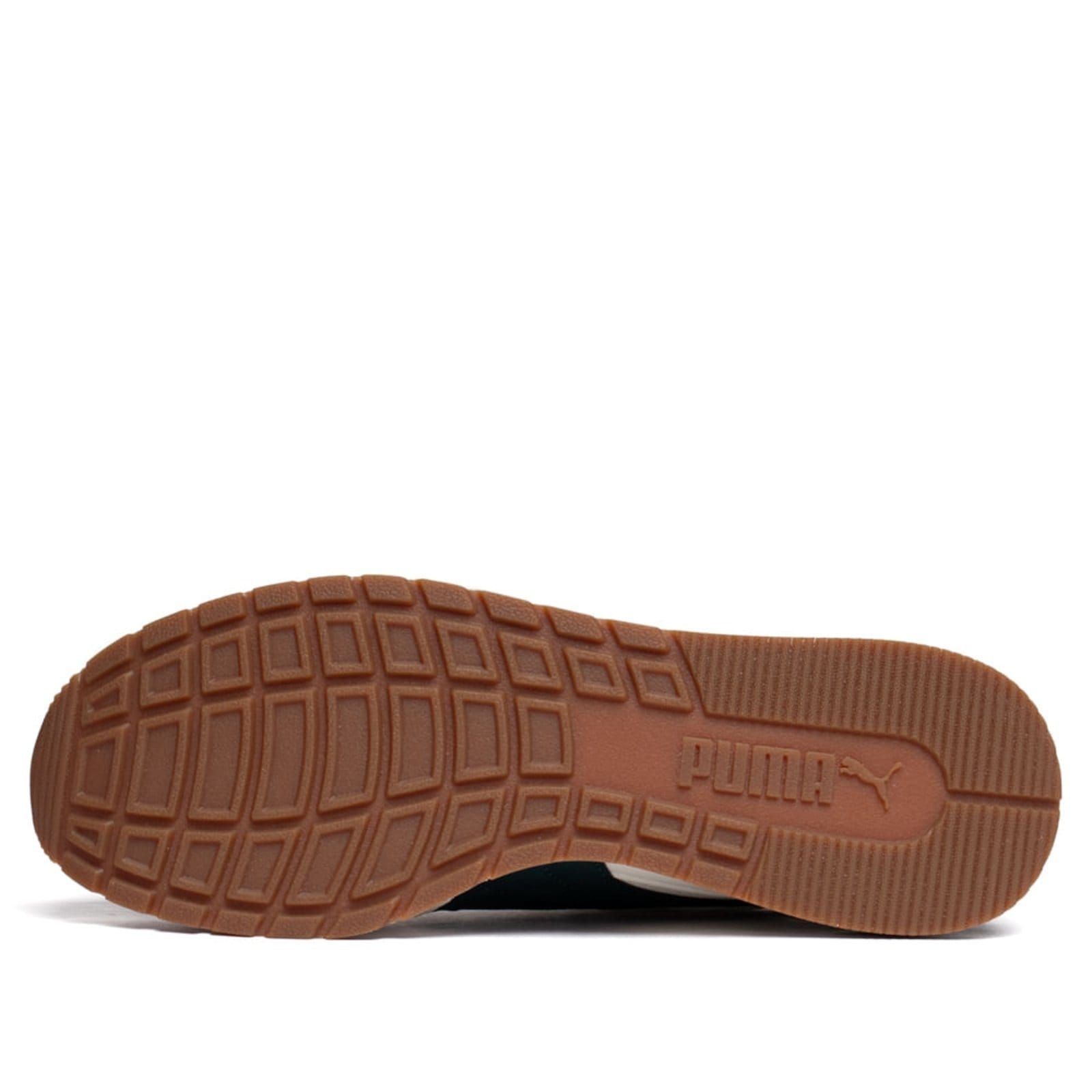 Vista 2 Tênis Masculino Puma ST Runner V4 Mesh Off White/Verde Puma off-white white