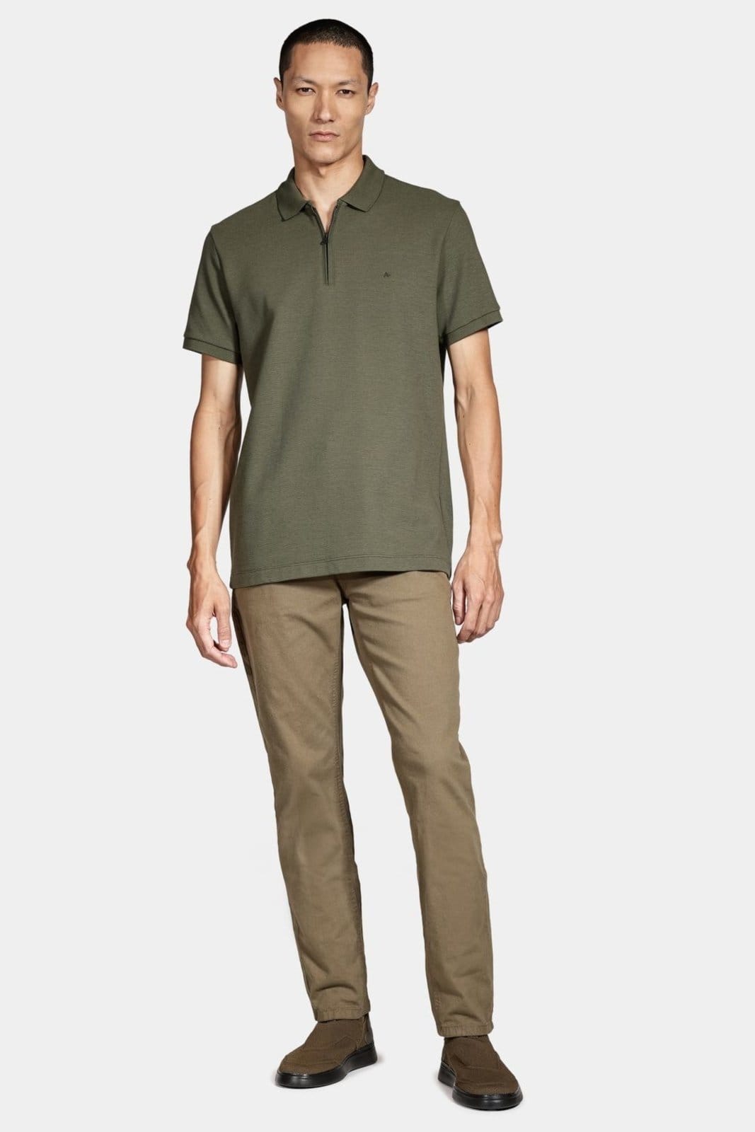 Vista 2 Polo Aramis Shirt Ottoman Verde Pantano Aramis incolor verde