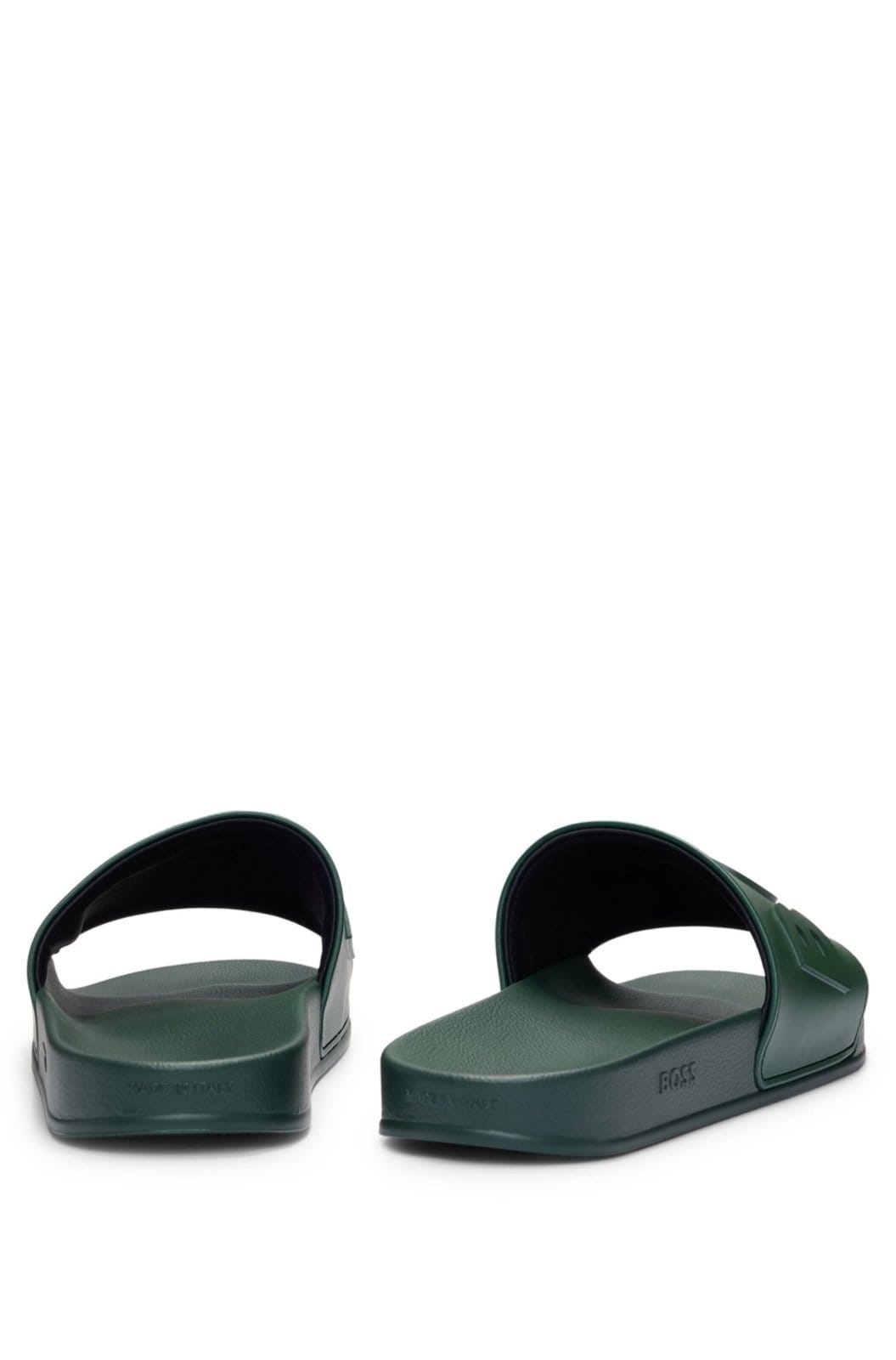 Vista 2 Slides Italianos Com Logo Em Relevo Boss verde