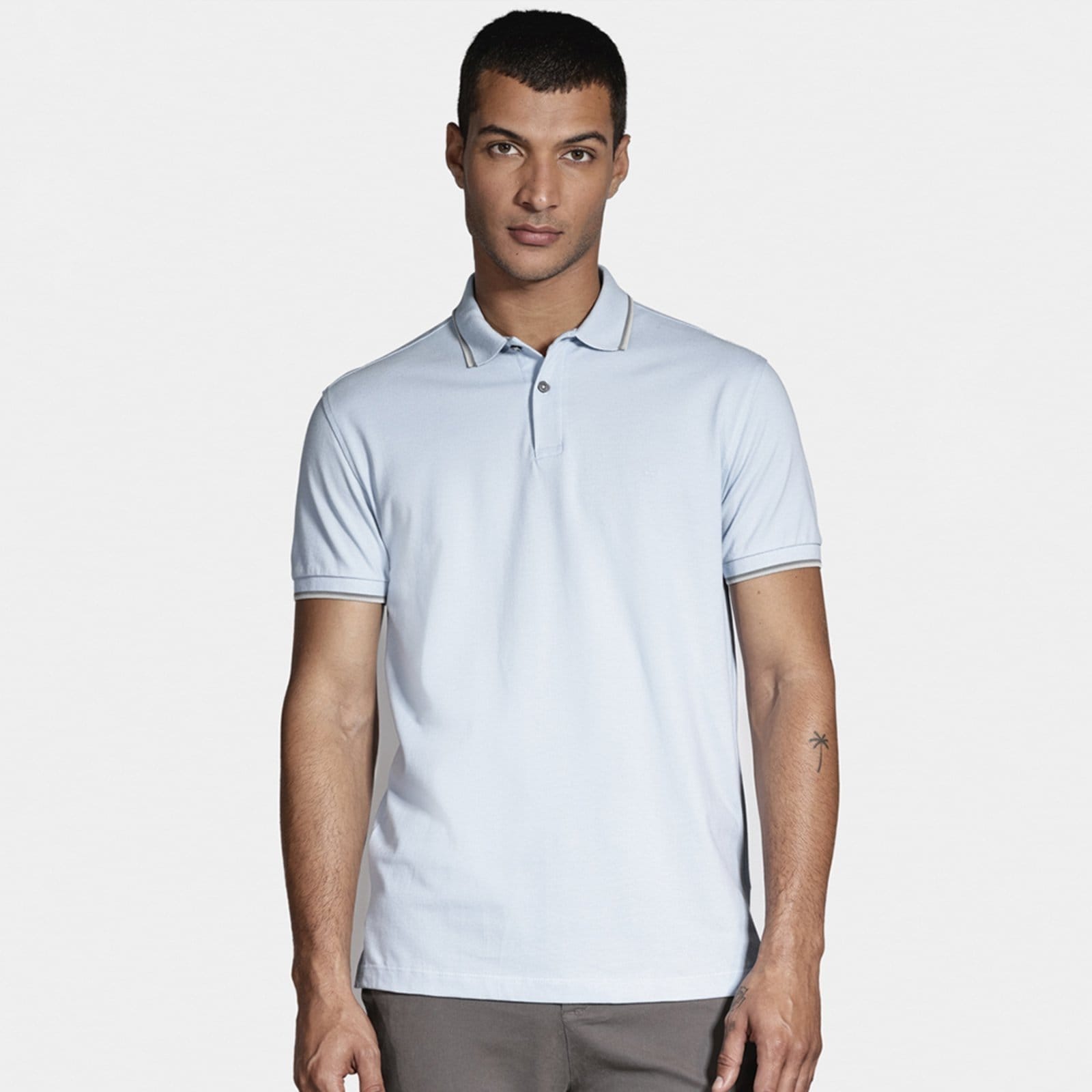 Camisa Polo Aramis Basic 4 Frisos In25 Pastel Masculino