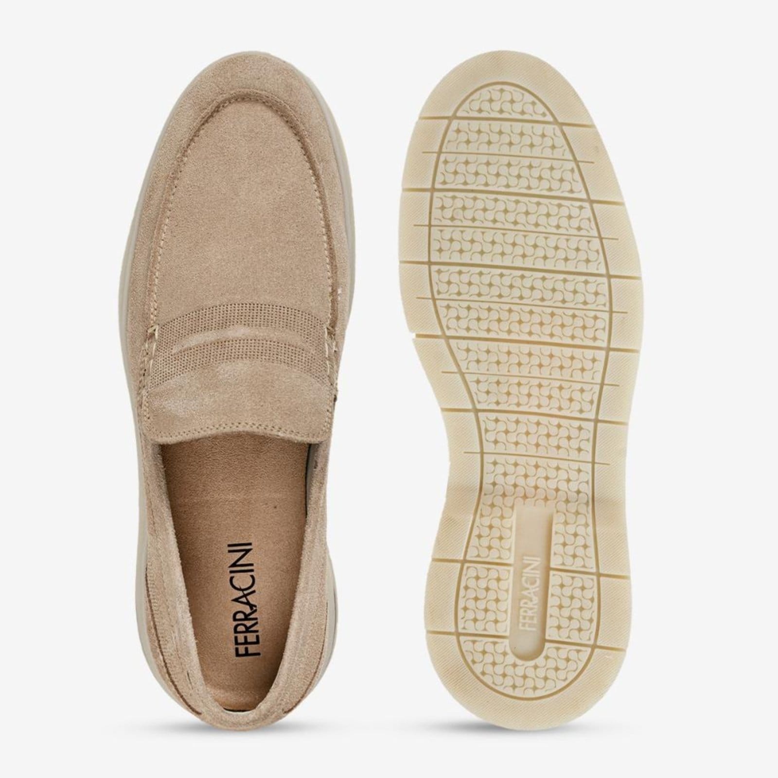 Loafer Malta Plus Ferracini em Camurça Casual Básico - 2