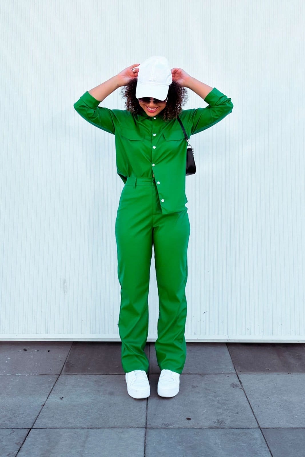 Vista 2 Camisa Vanibele Sintética Vanibele verde