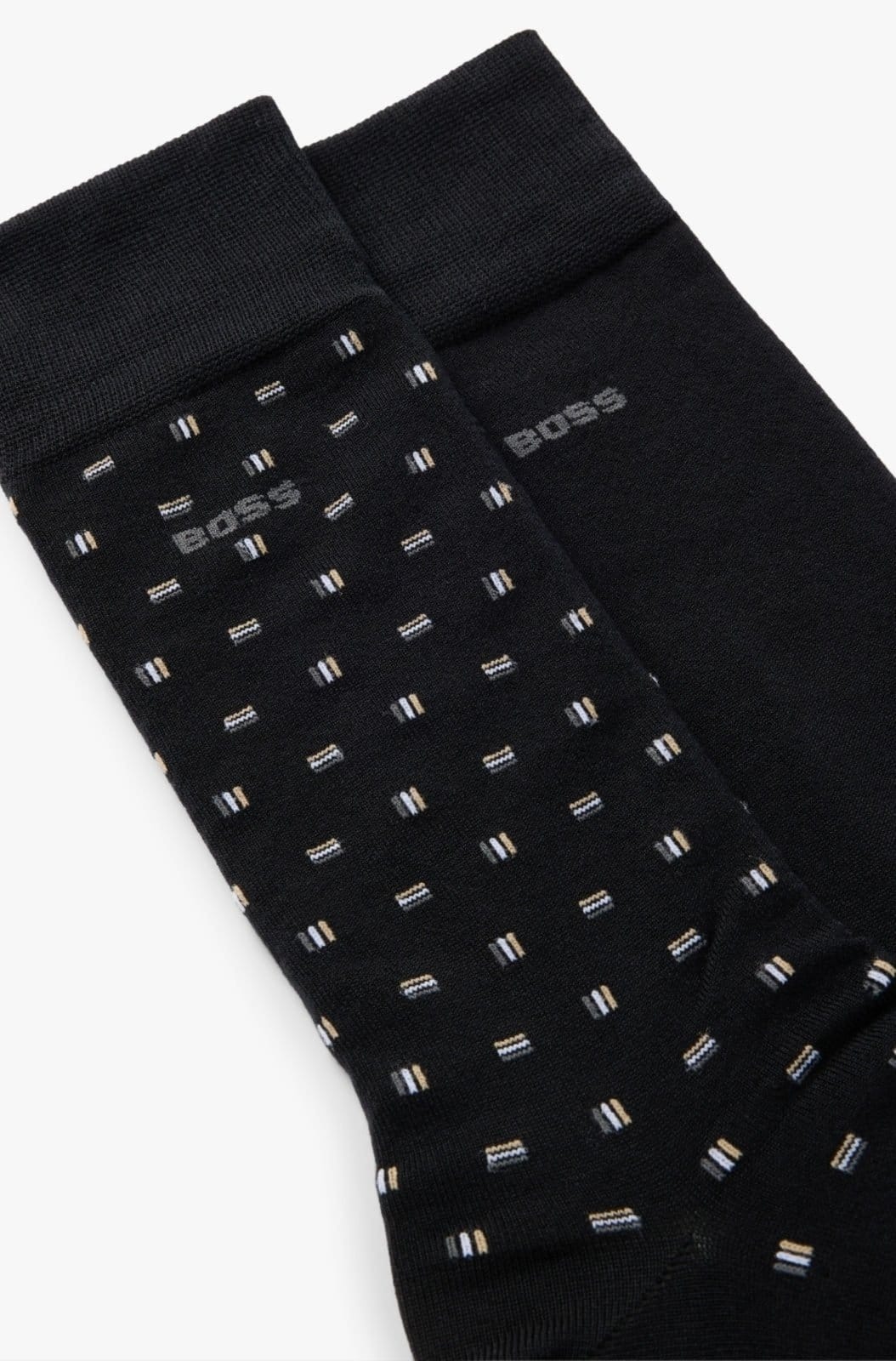 Dois Pares De Meias De Comprimento Regular Em Algodão - 2