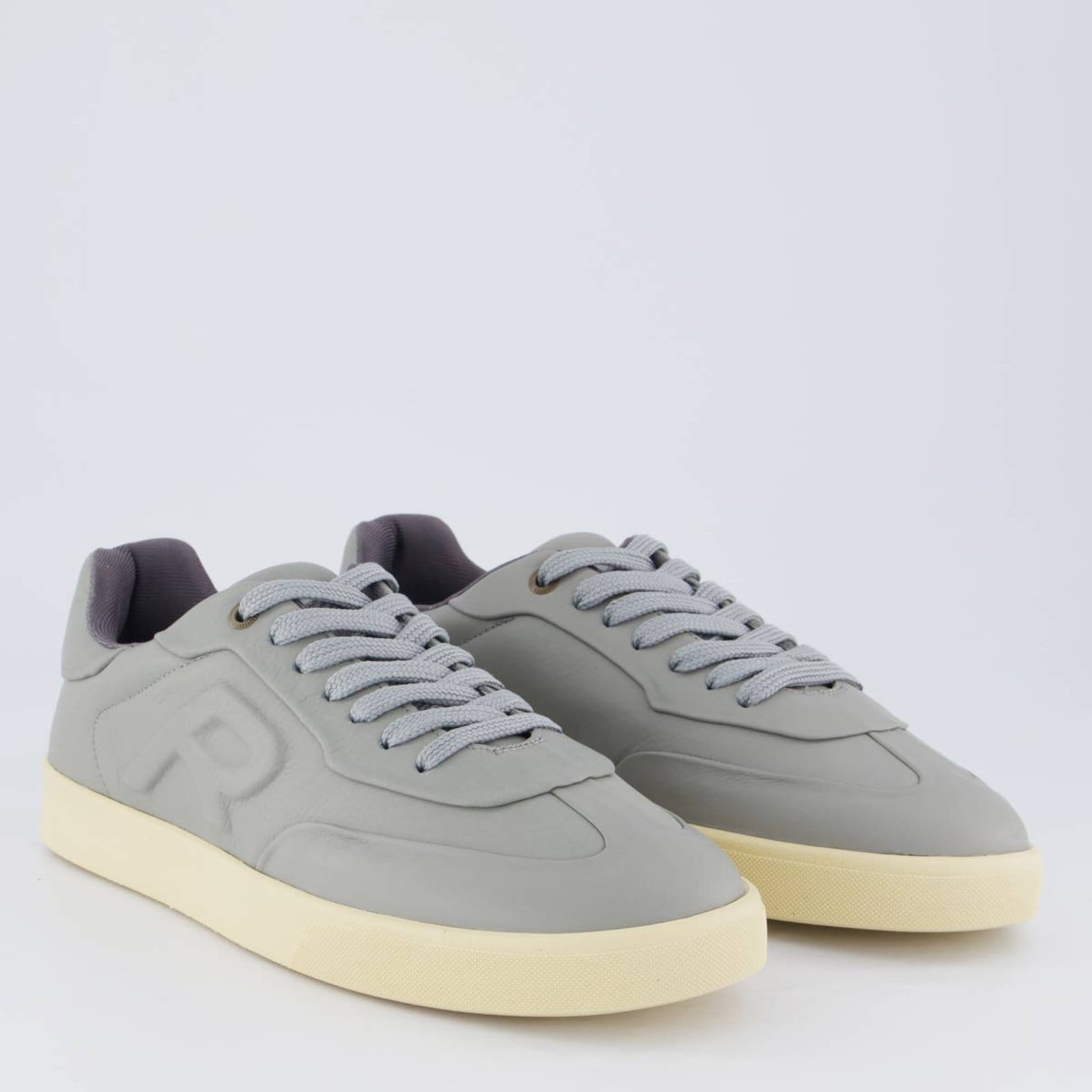 Vista 2 Tênis Reserva R-Vintage Clean Reserva cinza