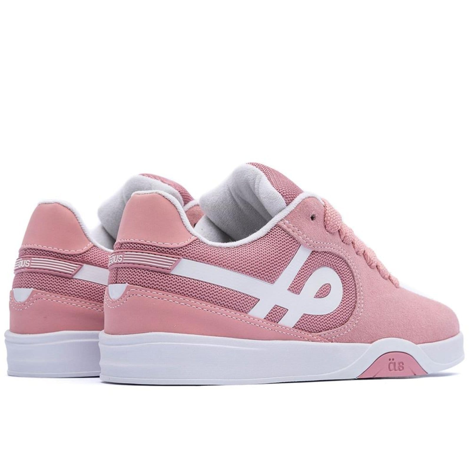 Vista 2 Tênis OUS Imigrante Serie X Masculino Coral Pink Essencial ÖUS rosa coral