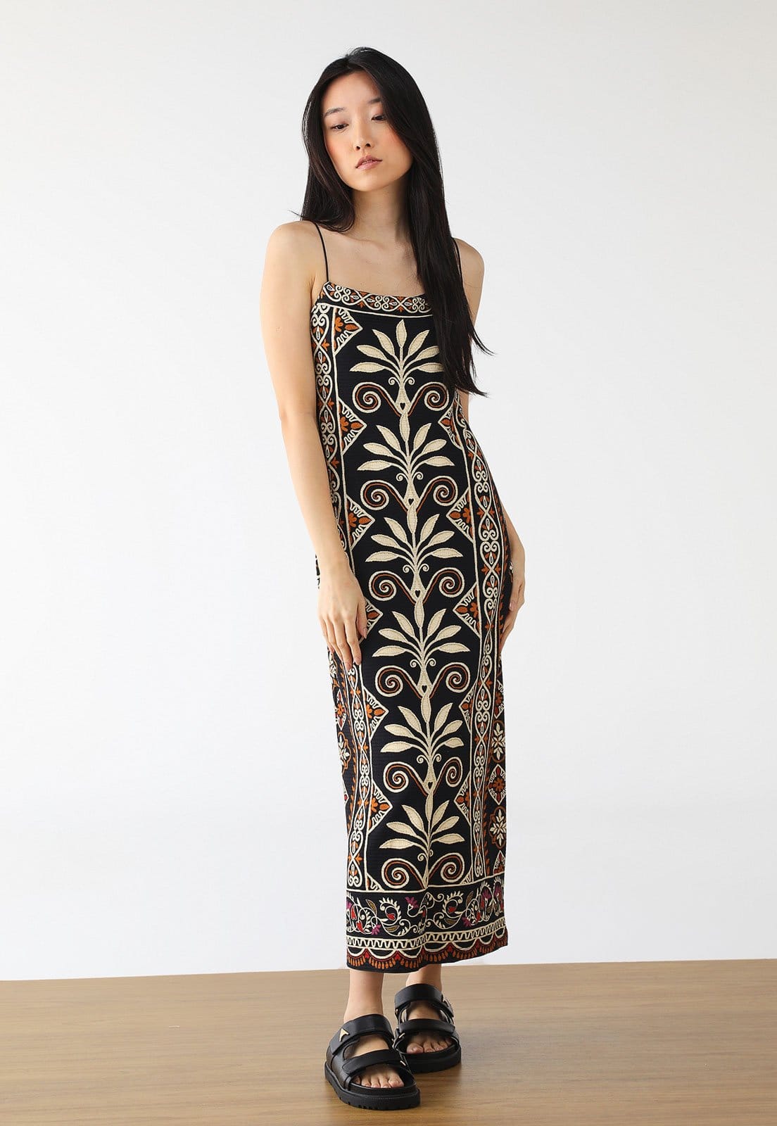 Vestido FARM Midi Adriele