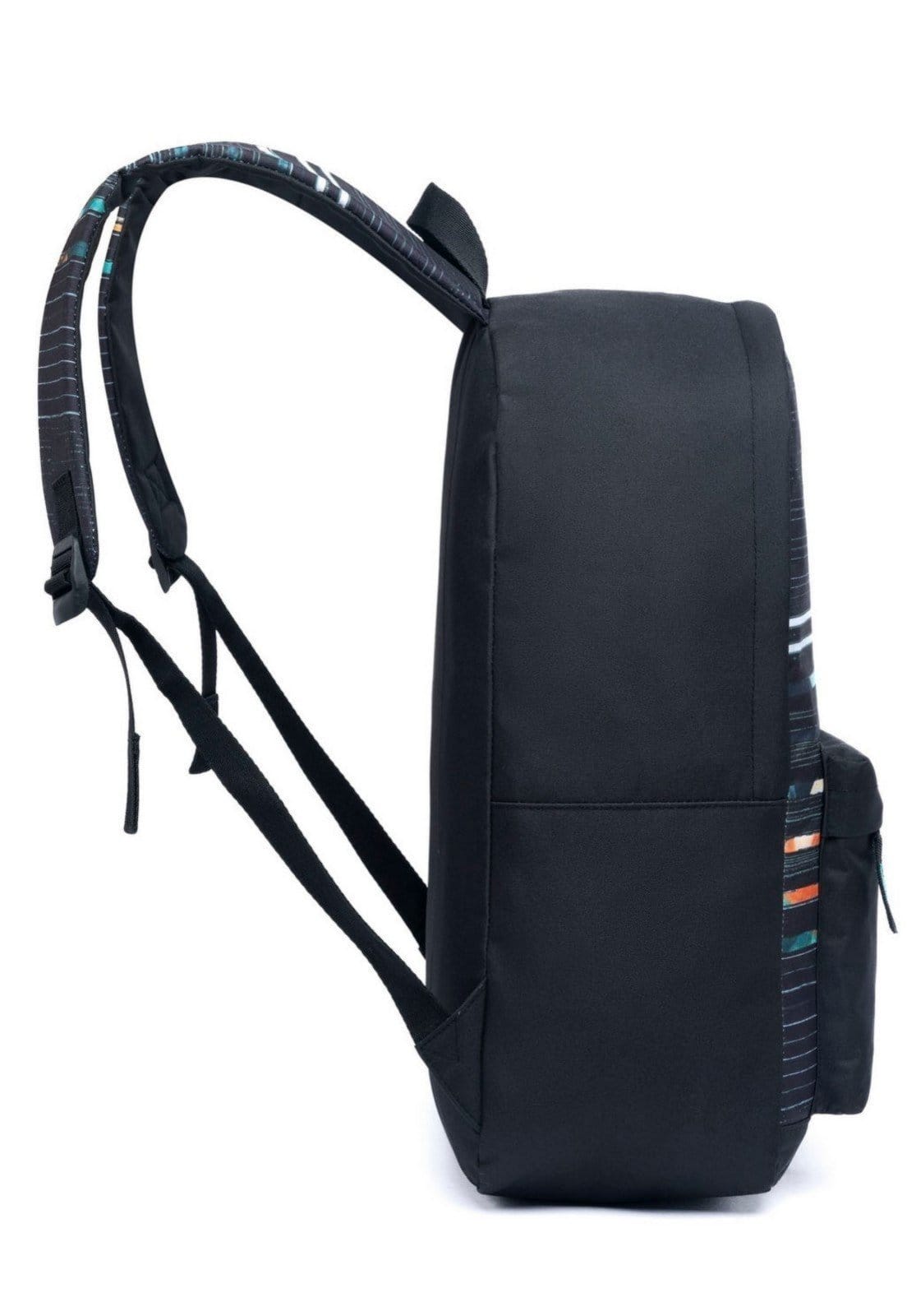 Vista 2 Mochila Escolar Masculina Casual Reforçada Resistente Ferrazzi azul