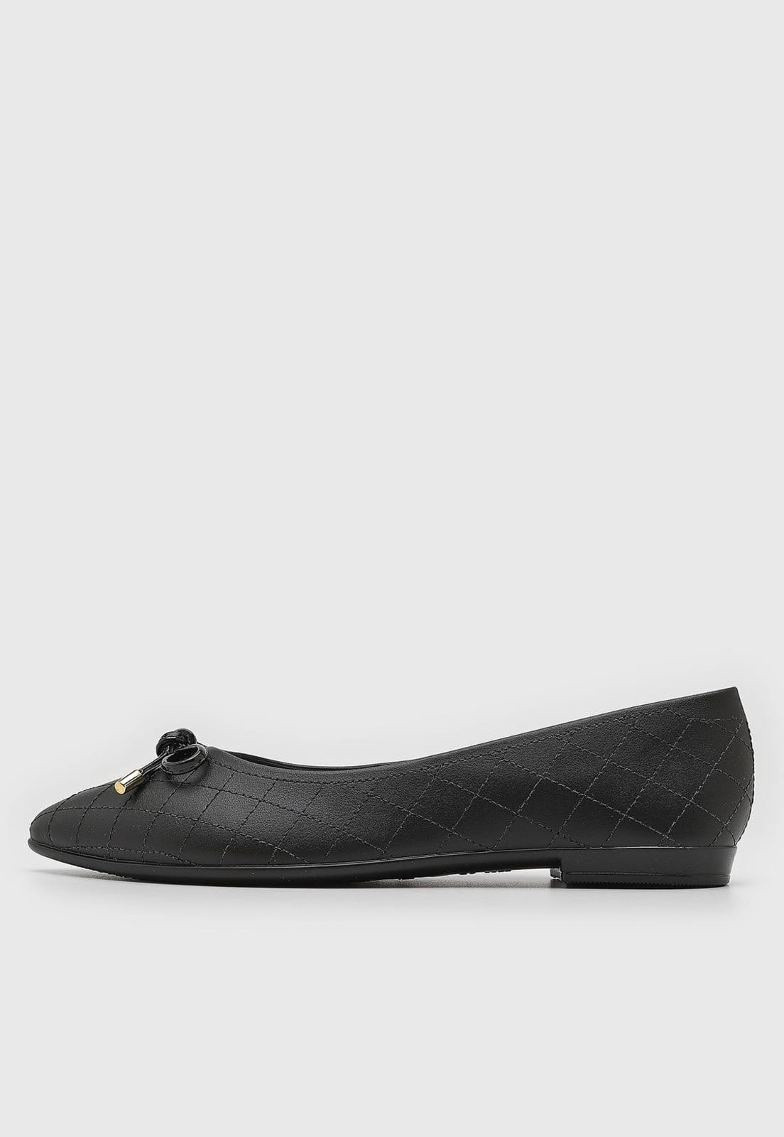 Sapatilha Feminina Beira Rio Matelassê Preta