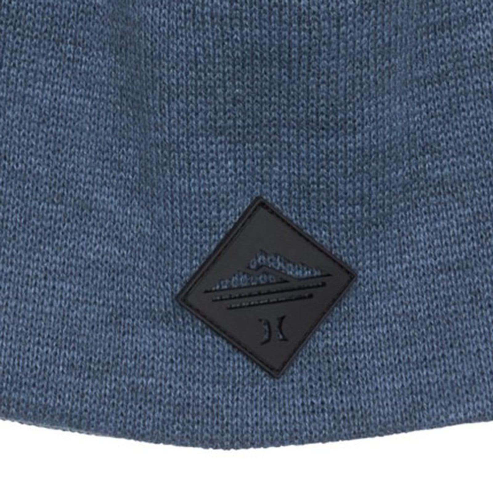 Vista 2 Gorro Hurley Patch WT25 Mescla hurley azul