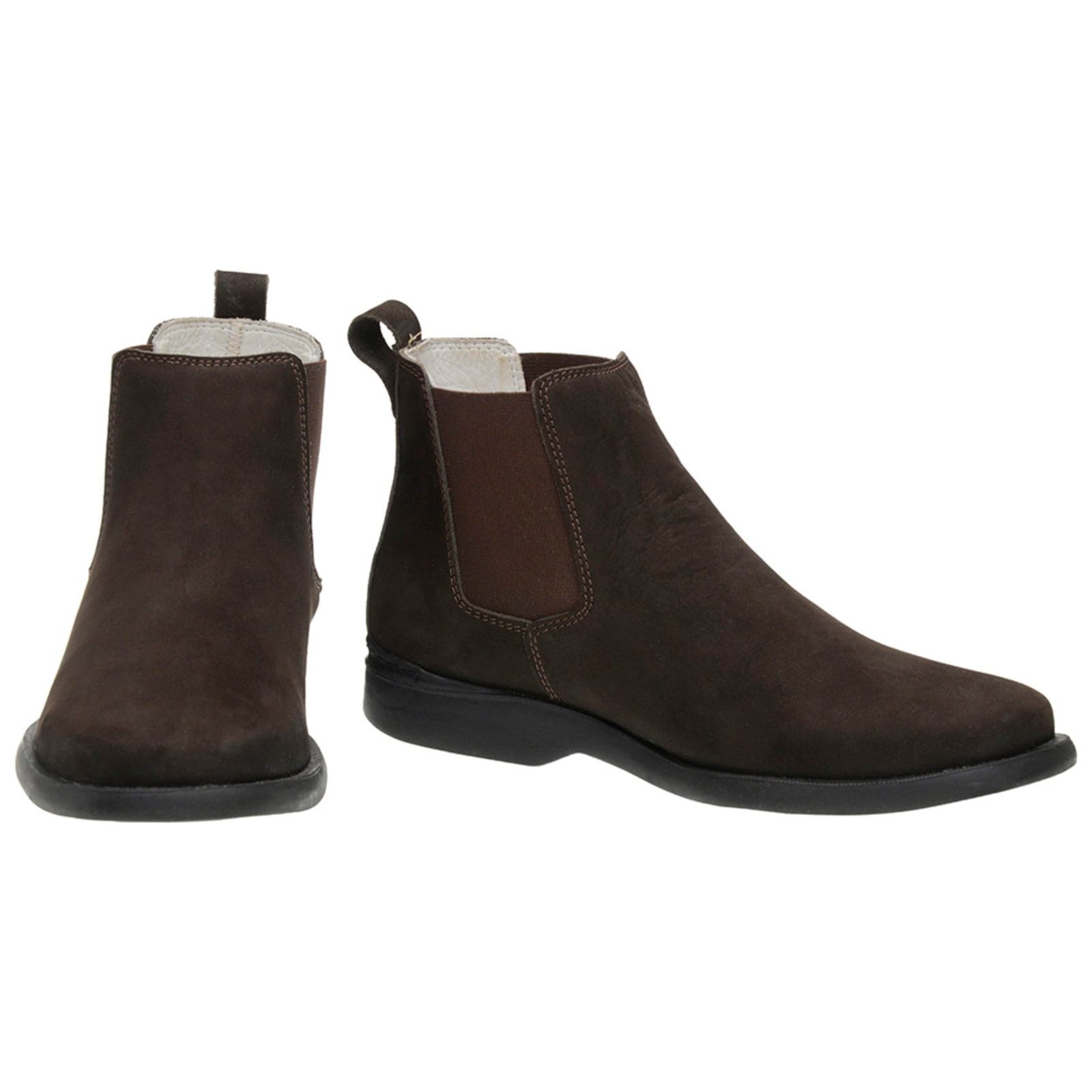 Vista 2 Botina Masculina Malbork Couro Café Solado Amazonas 23776NM Malbork marrom