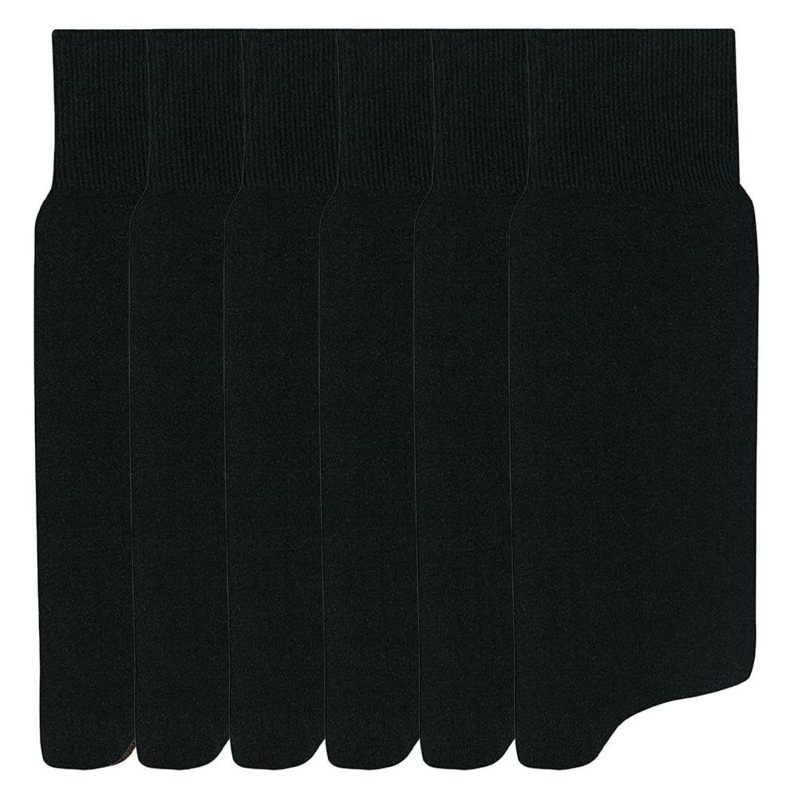 Kit 6 Meias Mash Social Cano Longo Poliamida Lisa Masculina 231.03