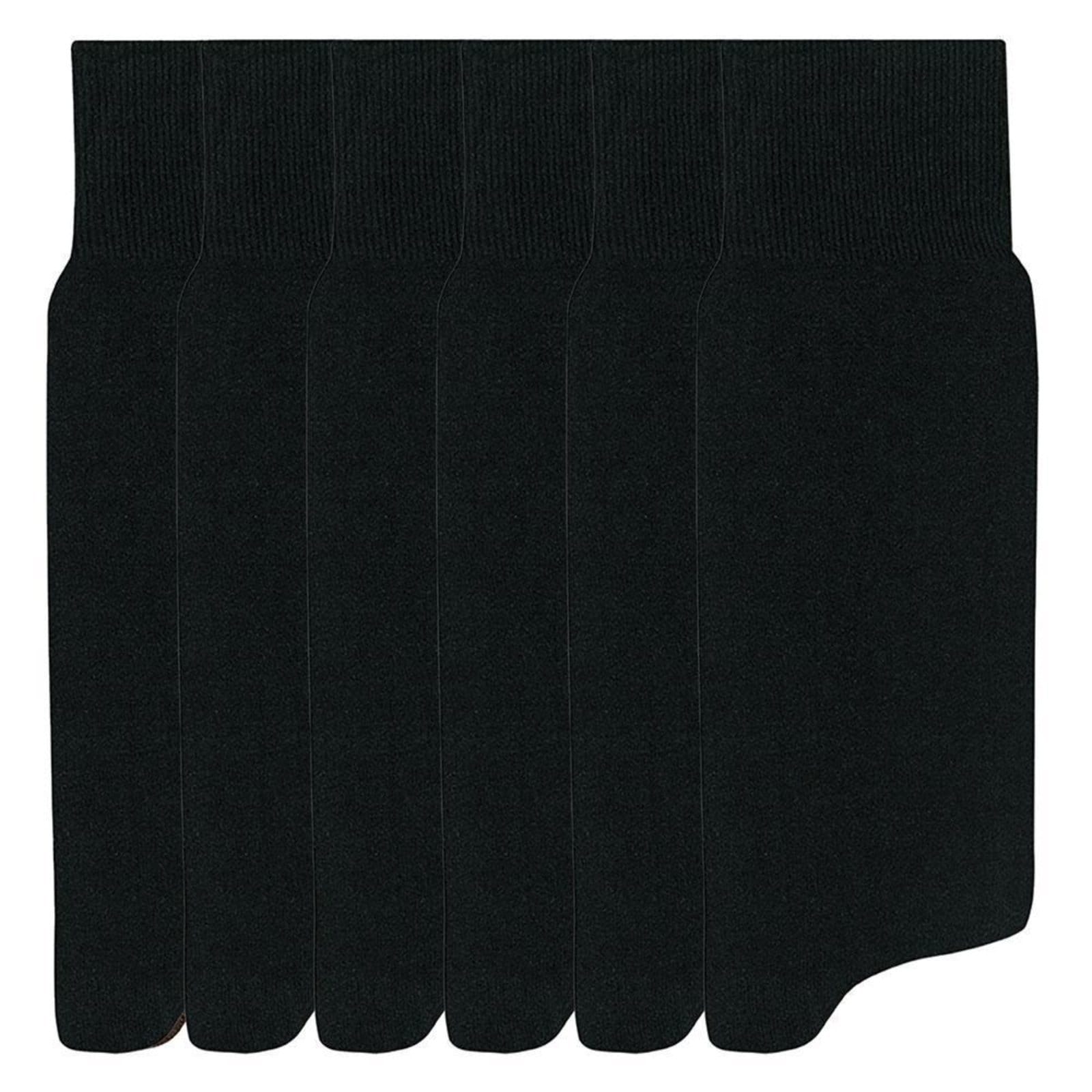 Kit 6 Meias Mash Social Cano Longo Poliamida Lisa Masculina 231.03 - 2