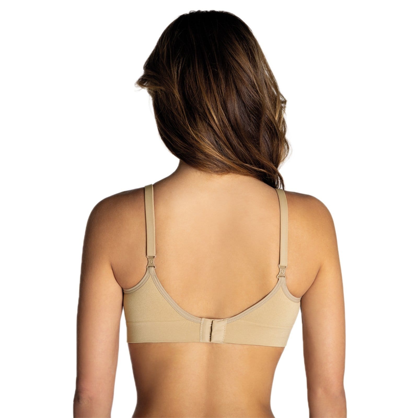 Vista 2 Sutiã Control Loba Slim Lupo Antimicrobial Com Bojo 47160 Chocolate Lupo marrom