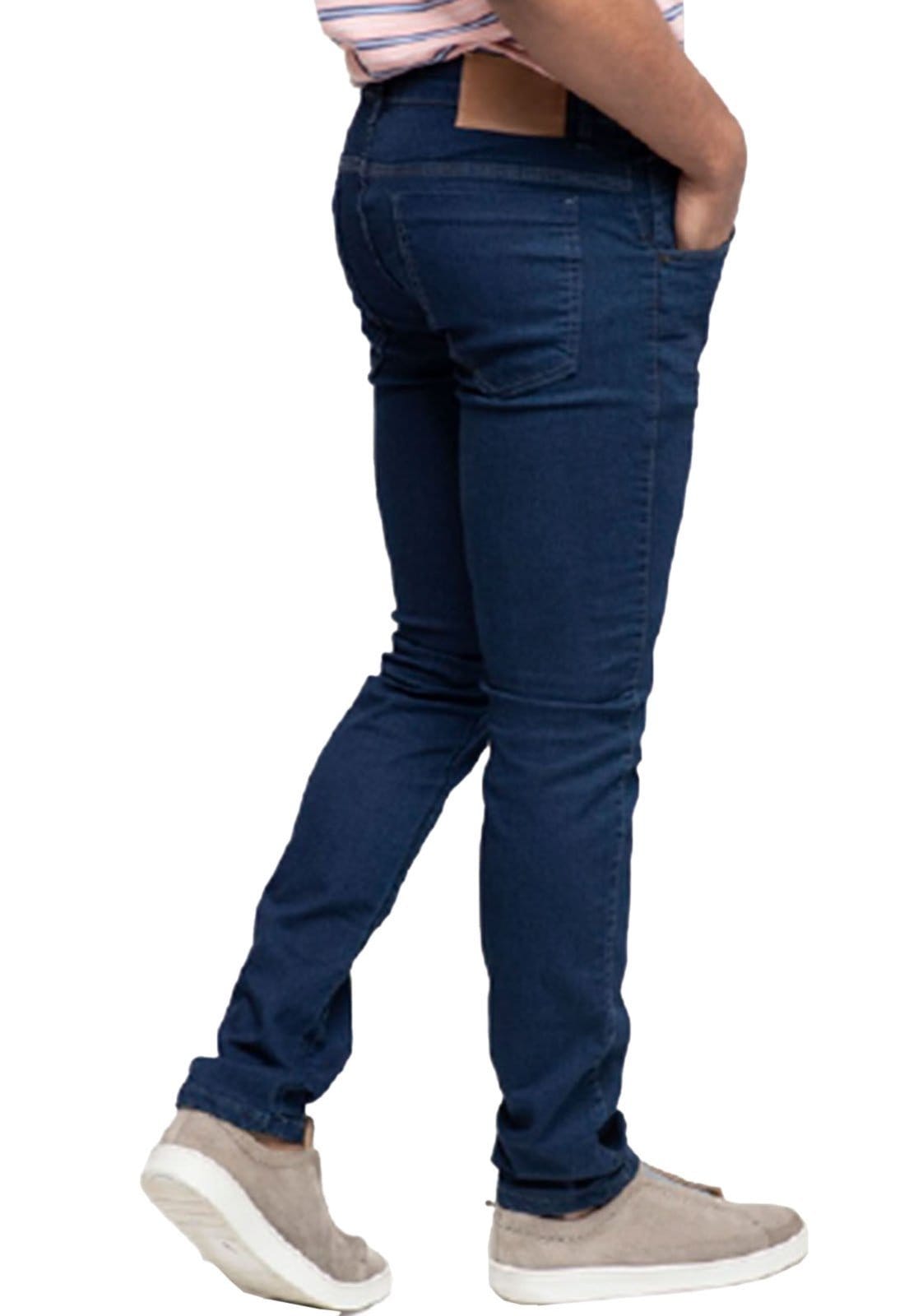 Vista 2 Calca Mr Kitsch Jeans Masc MR. KITSCH azul