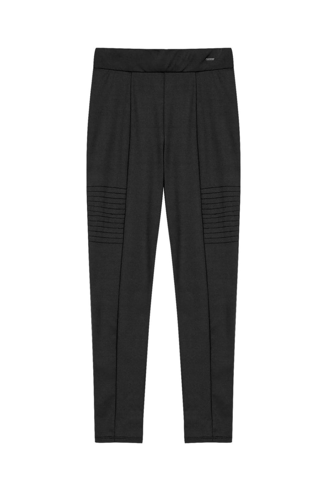 Vista 2 Calça Legging Feminina Helanca Felpada Marialícia Marialícia preto