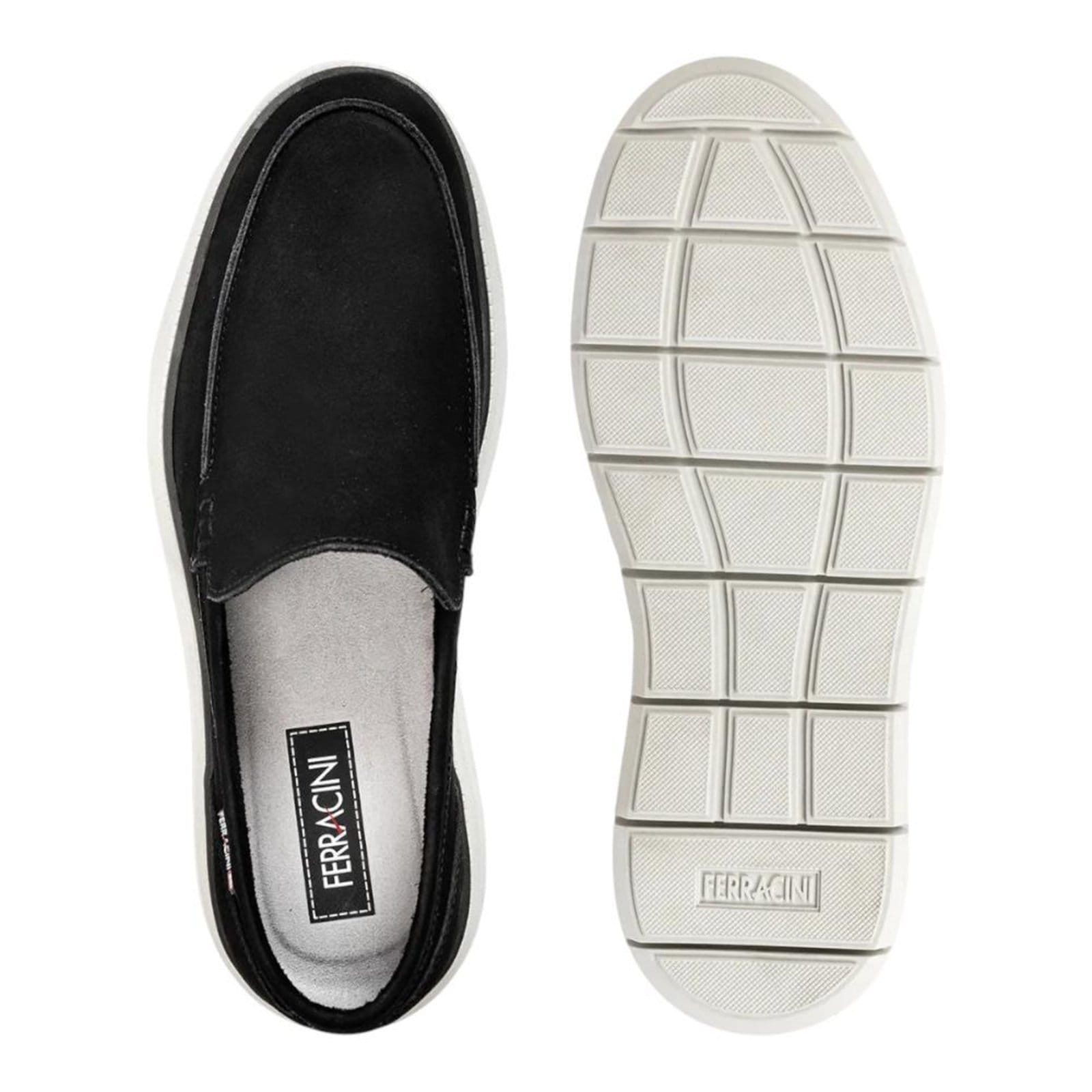 Vista 2 Sapato Social Mocassim Ferracini Prisma Masculino FERRACINI preto