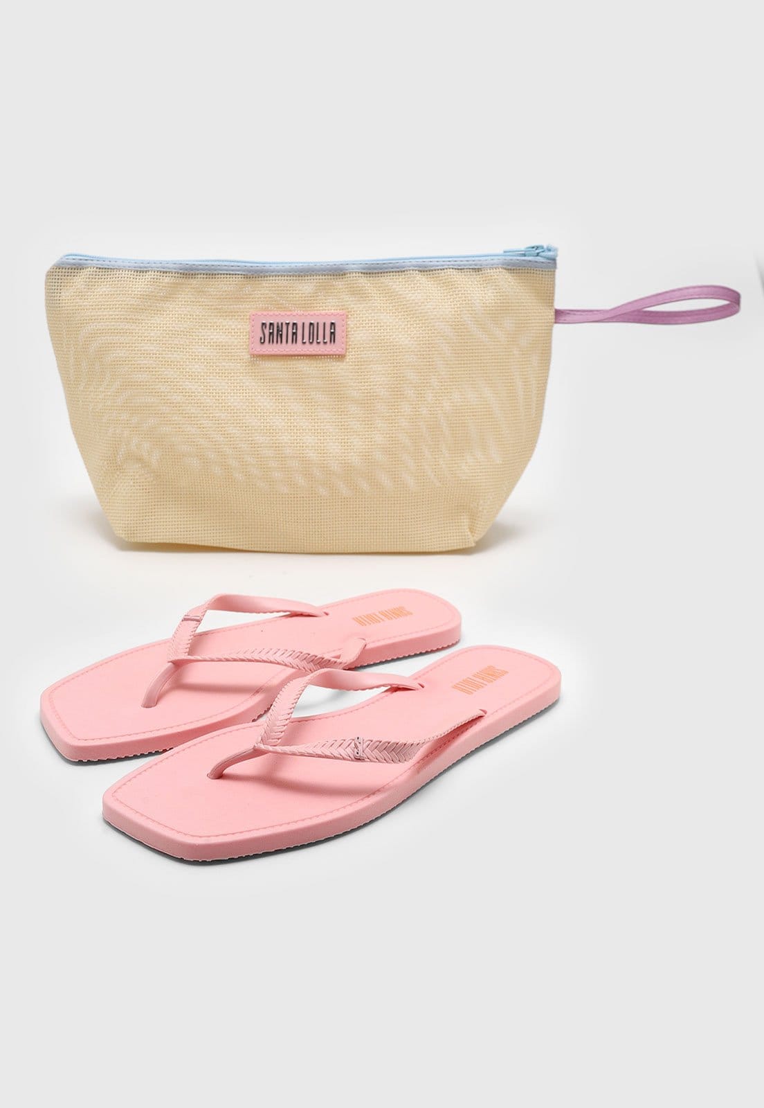 Chinelo Feminino Santa Lolla Dedo Tiras Trançadas - 2