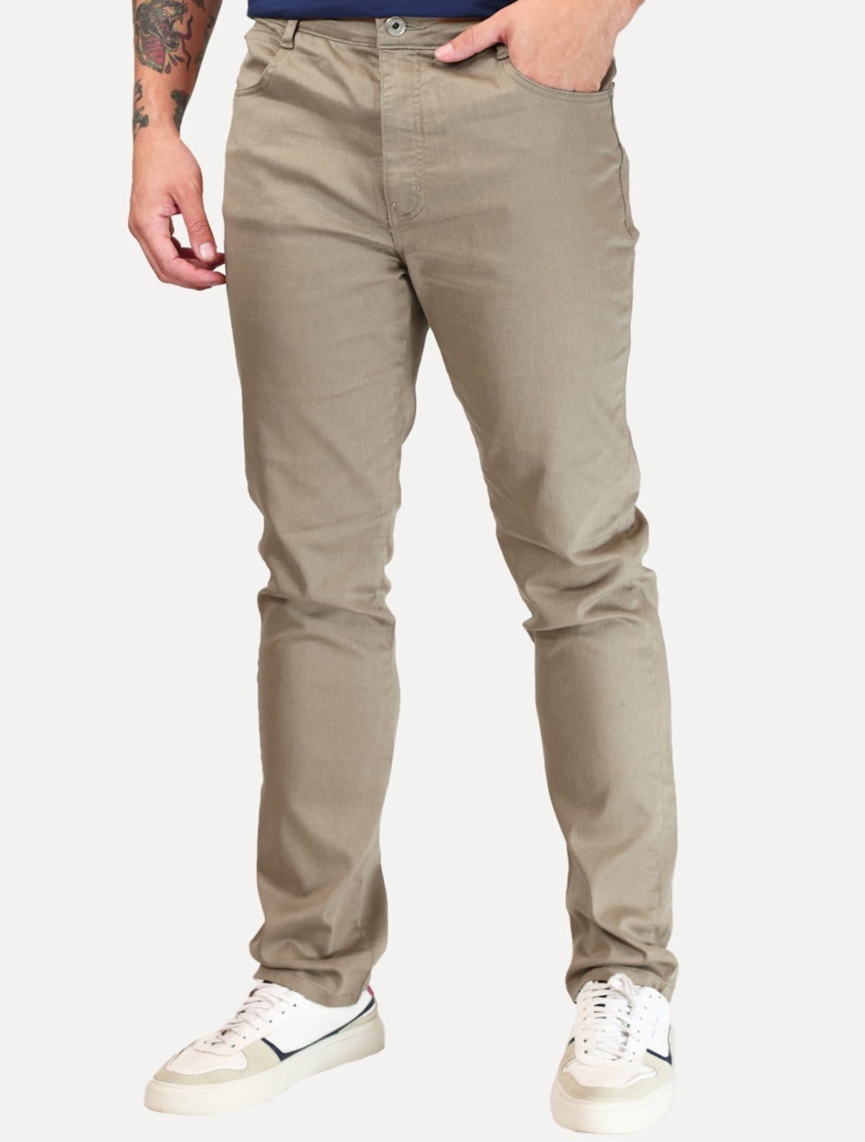 Calça Dudalina Jeans Masculina Slim Acetinada