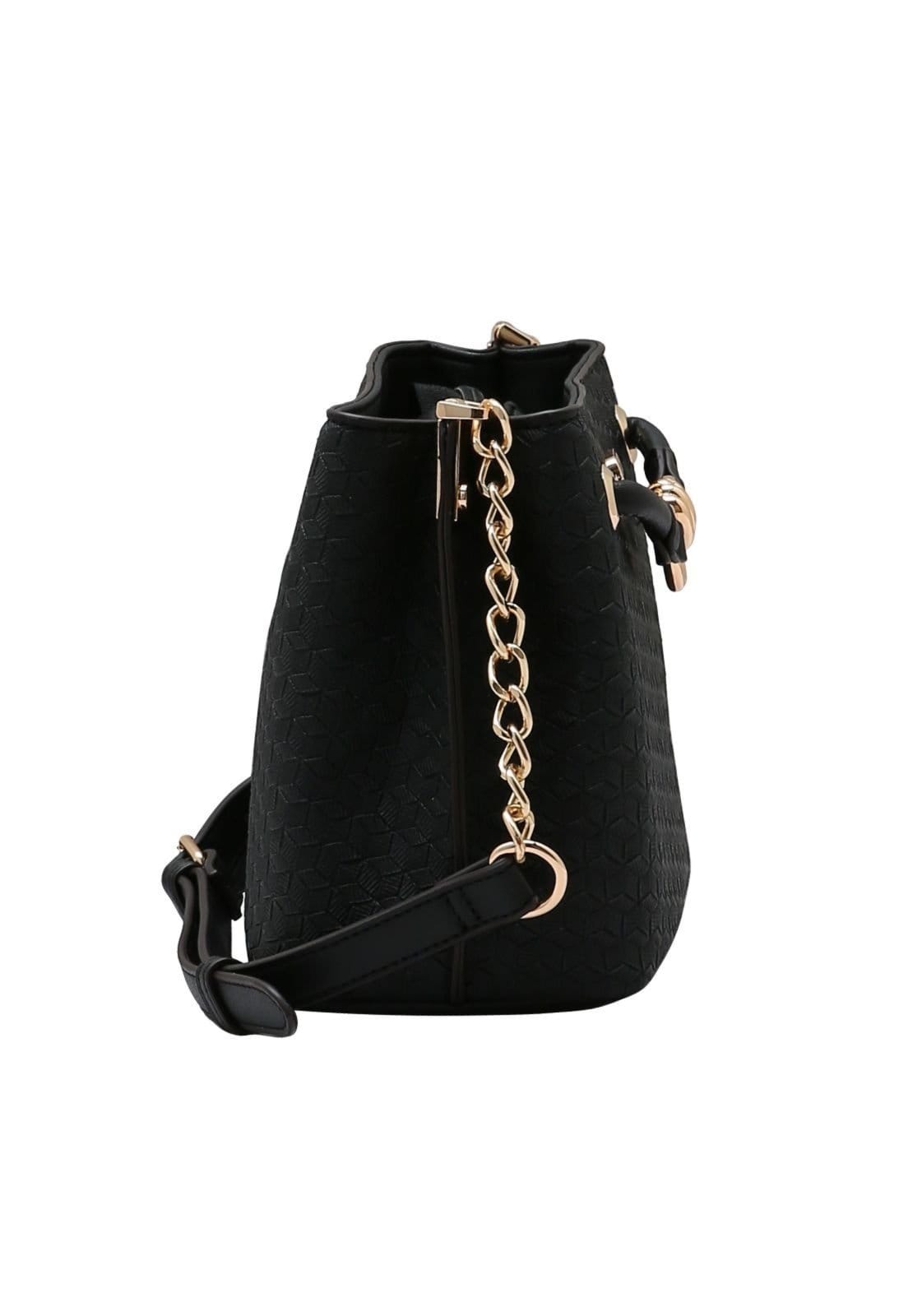 Vista 2 Bolsa Feminina Chenson Ferragem Chic 3485304 Rose Chenson rosê rose