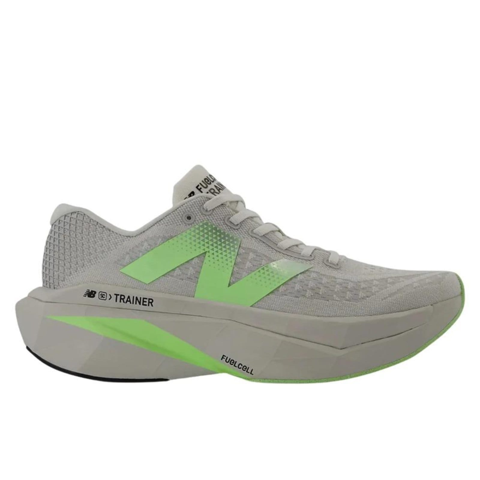 Tênis New Balance Fuelcell Supercomp Trainer V3 Masculino Cinza/Verde 38