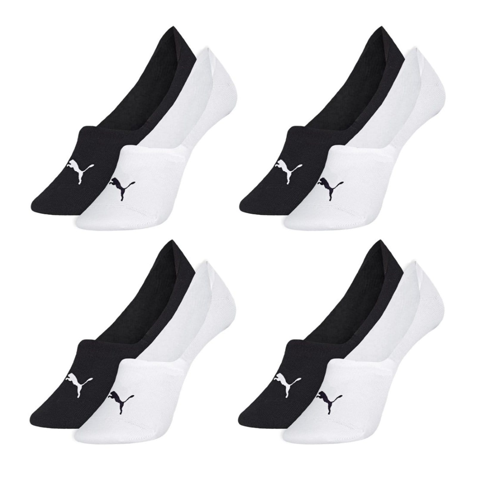 Kit 8 Pares de Meias Puma Femininas Sapatilhas Invisíveis 34