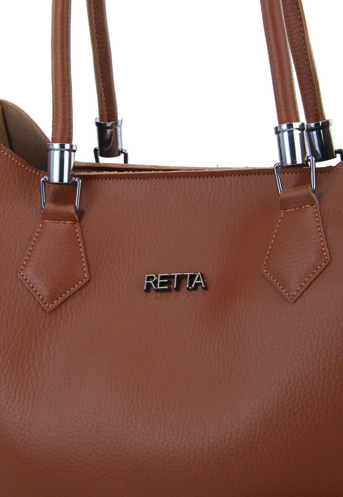 Vista 2 Bolsa Sacola Transversal e Necessarie Retta Retta Shoes caramelo