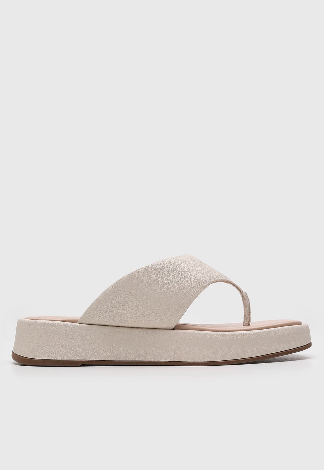 Vista 2 Sandália Feminina Jorge Bischoff Plataforma Off-White Jorge Bischoff off-white white