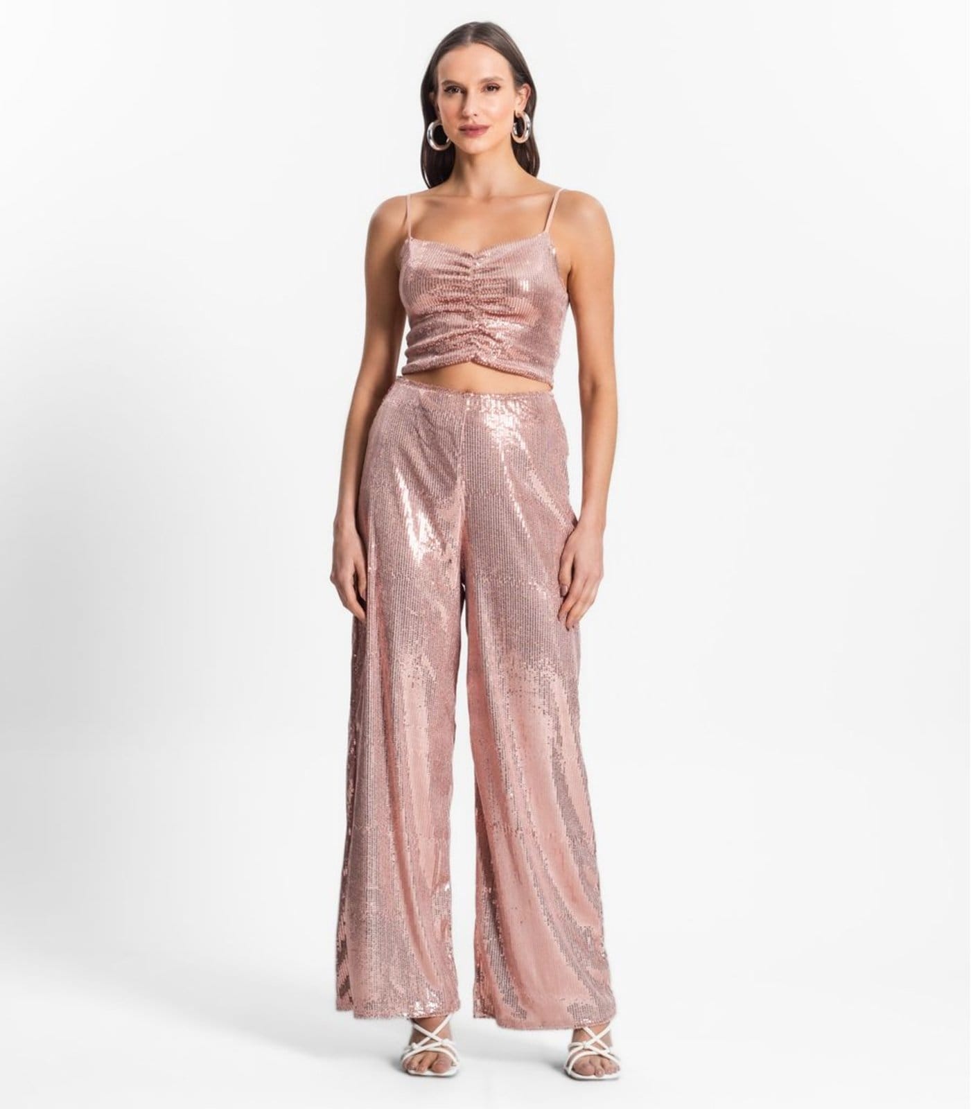 Calça De Paetê Feminina Endless Unica