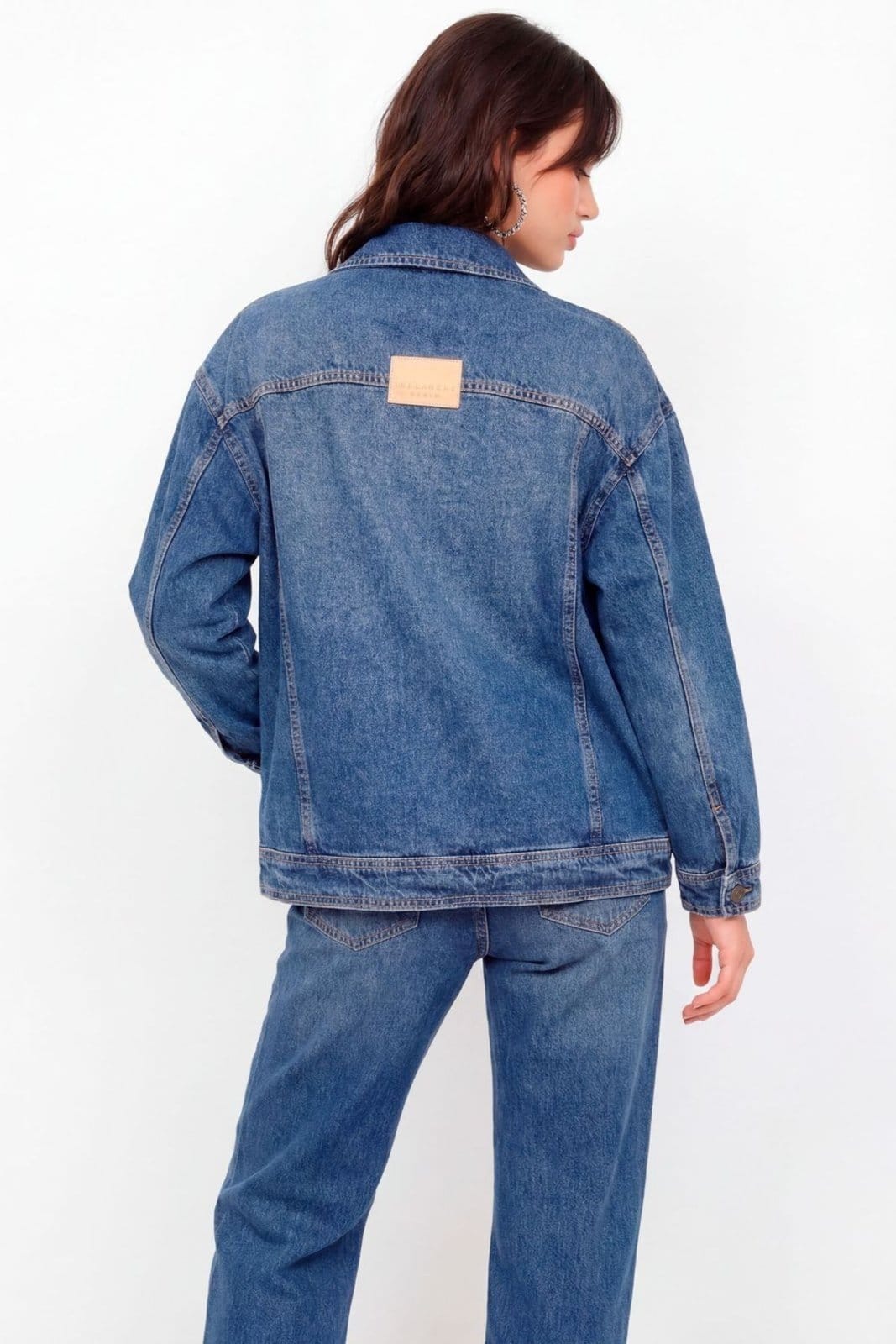Vista 2 Jaqueta com Ilhós Feminino Inblanche jeans