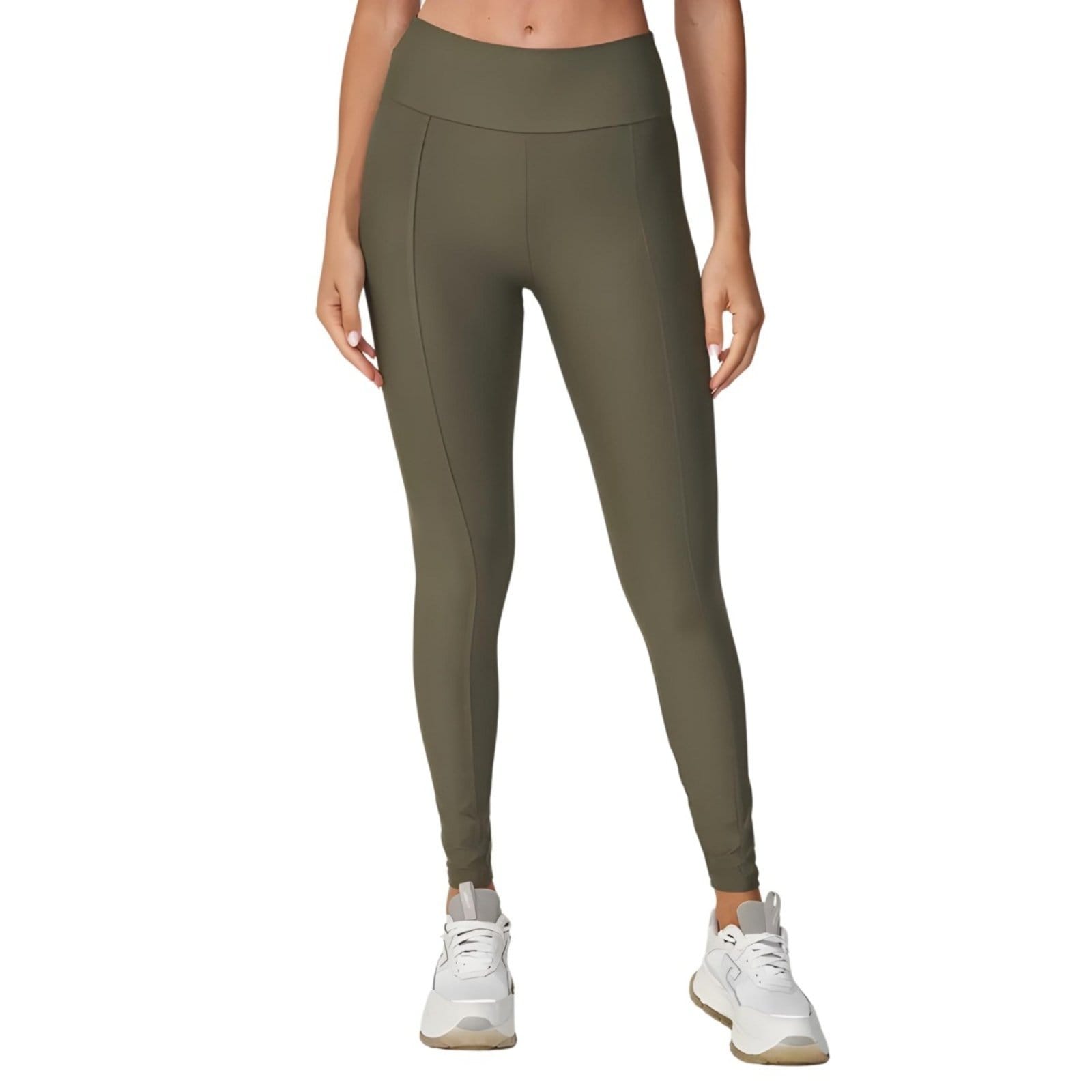 Vista 2 Calça Legging Confy Colcci Sport Colcci verde militar