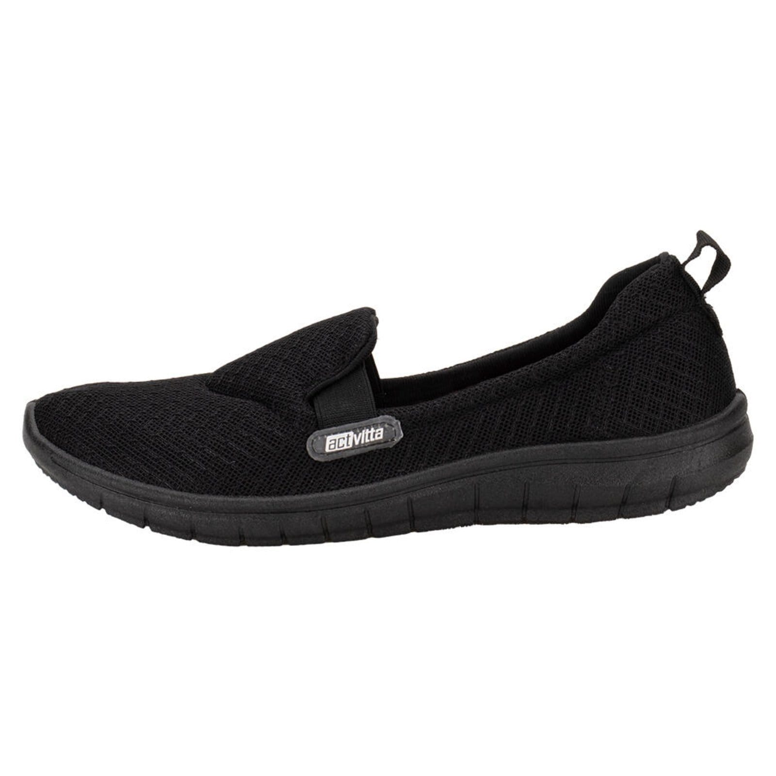 Vista 2 Tênis Feminino Slip On Actvitta 4828120 B0448120 ACTVITTA preto