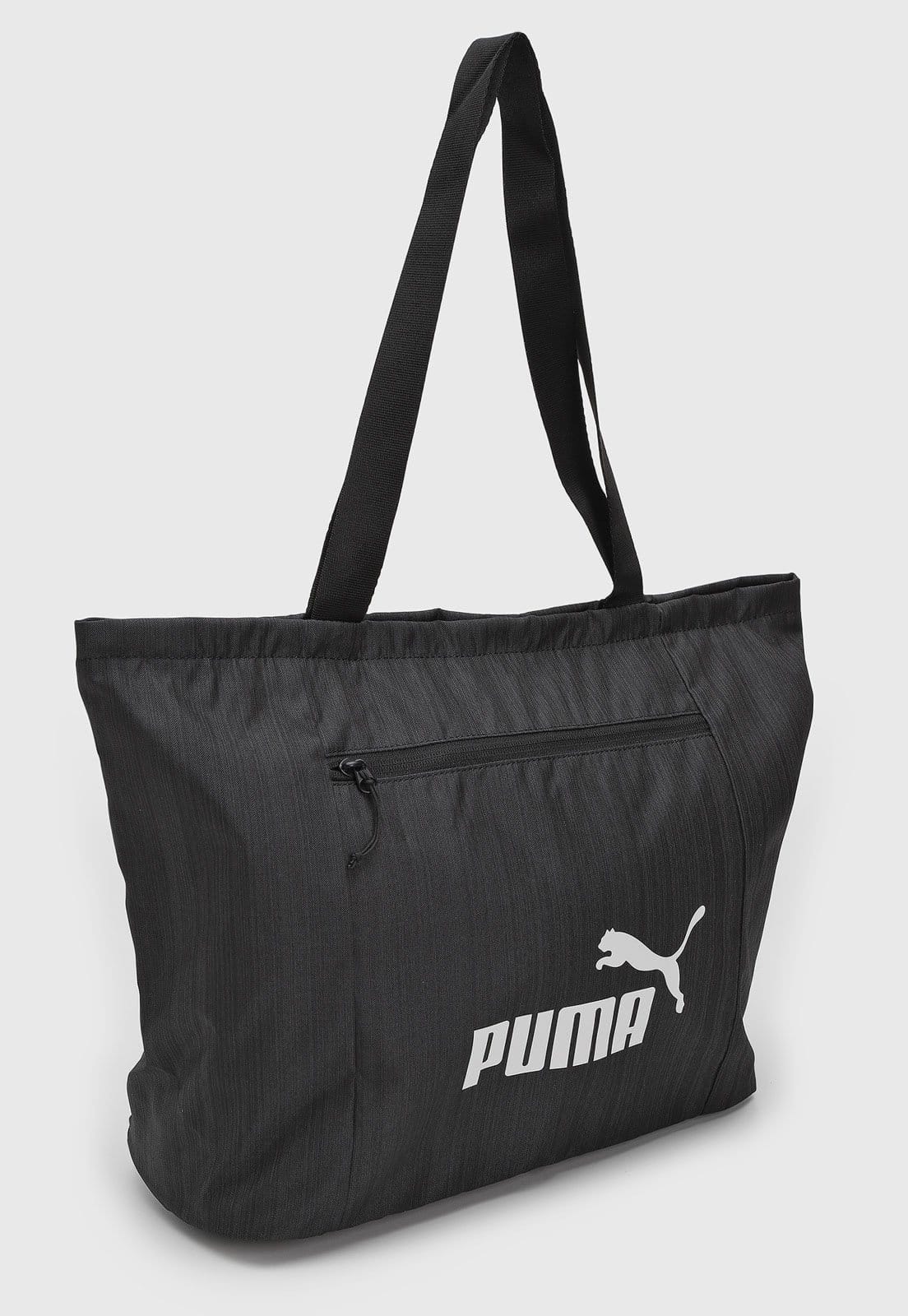 Vista 2 Bolsa Unissex Puma Base Shopper Preta Puma preto