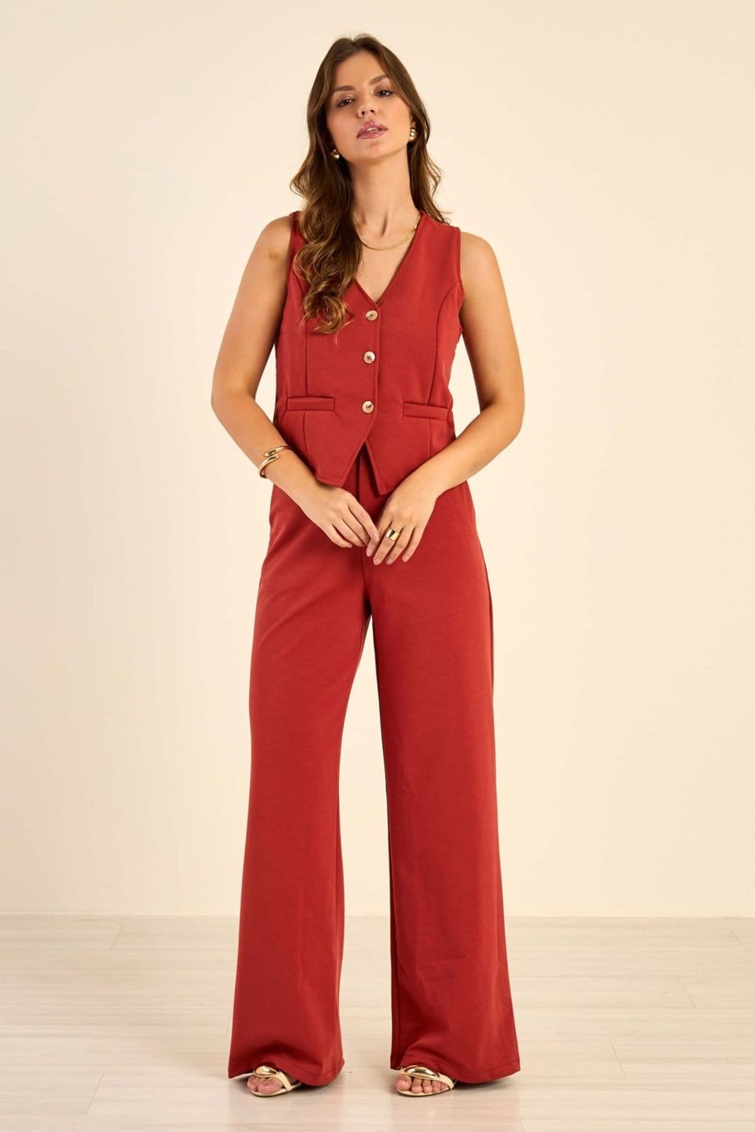 Calça Feminina Pantalona