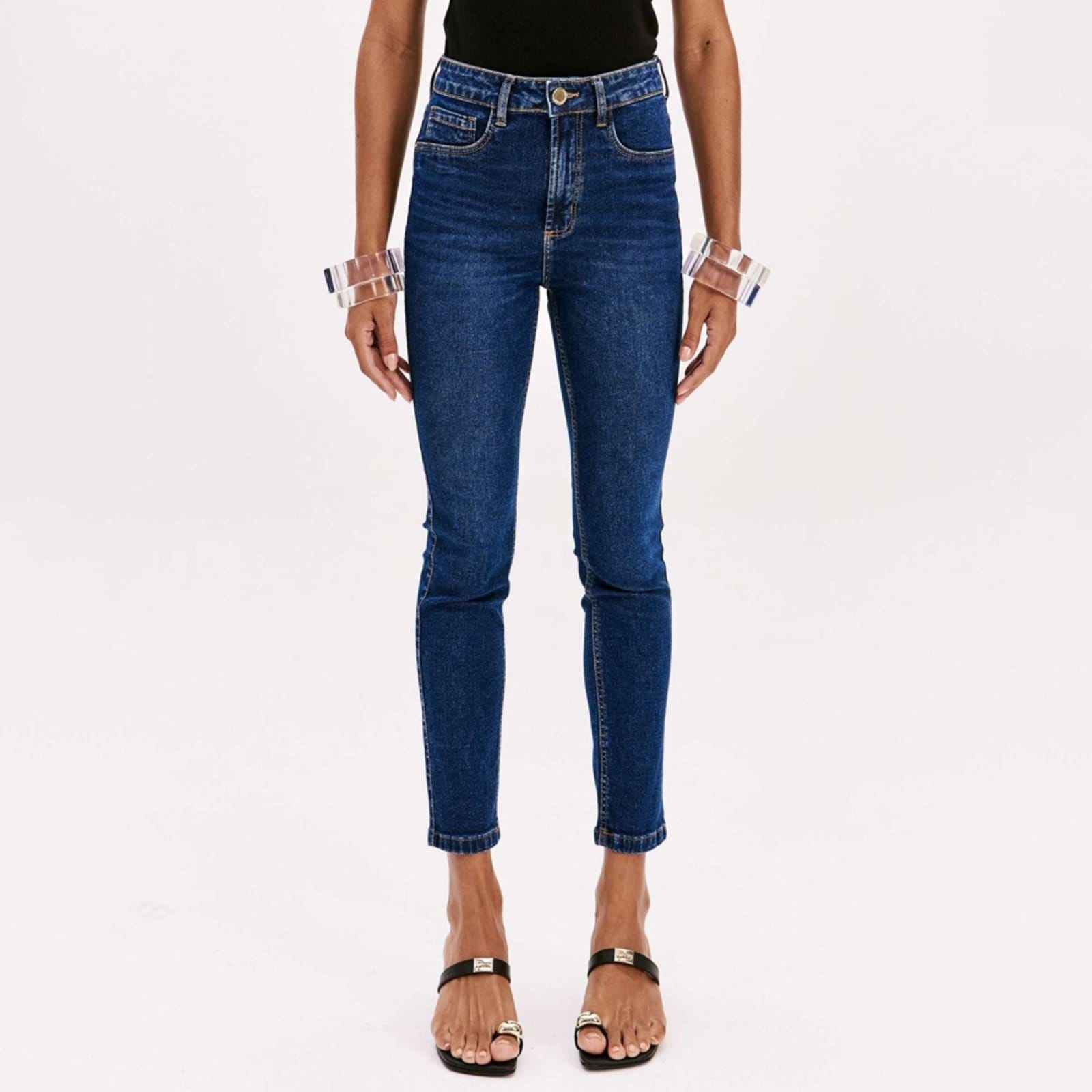 Calça Jeans Easy Lança Perfume Skinny Ak Pr26 Feminino