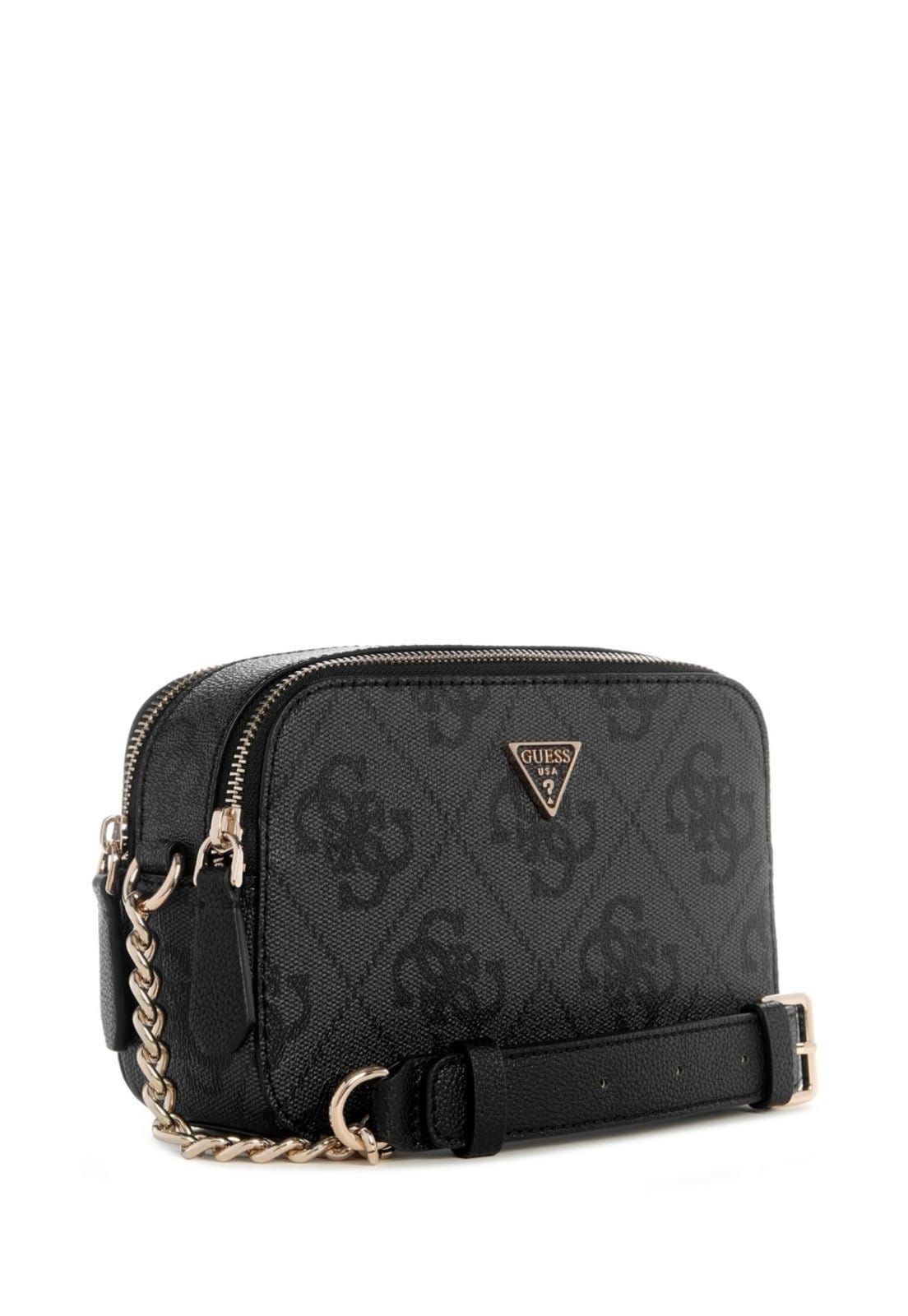 Vista 2 Bolsa Guess Noelle Ii Camera Crossbody Guess preto
