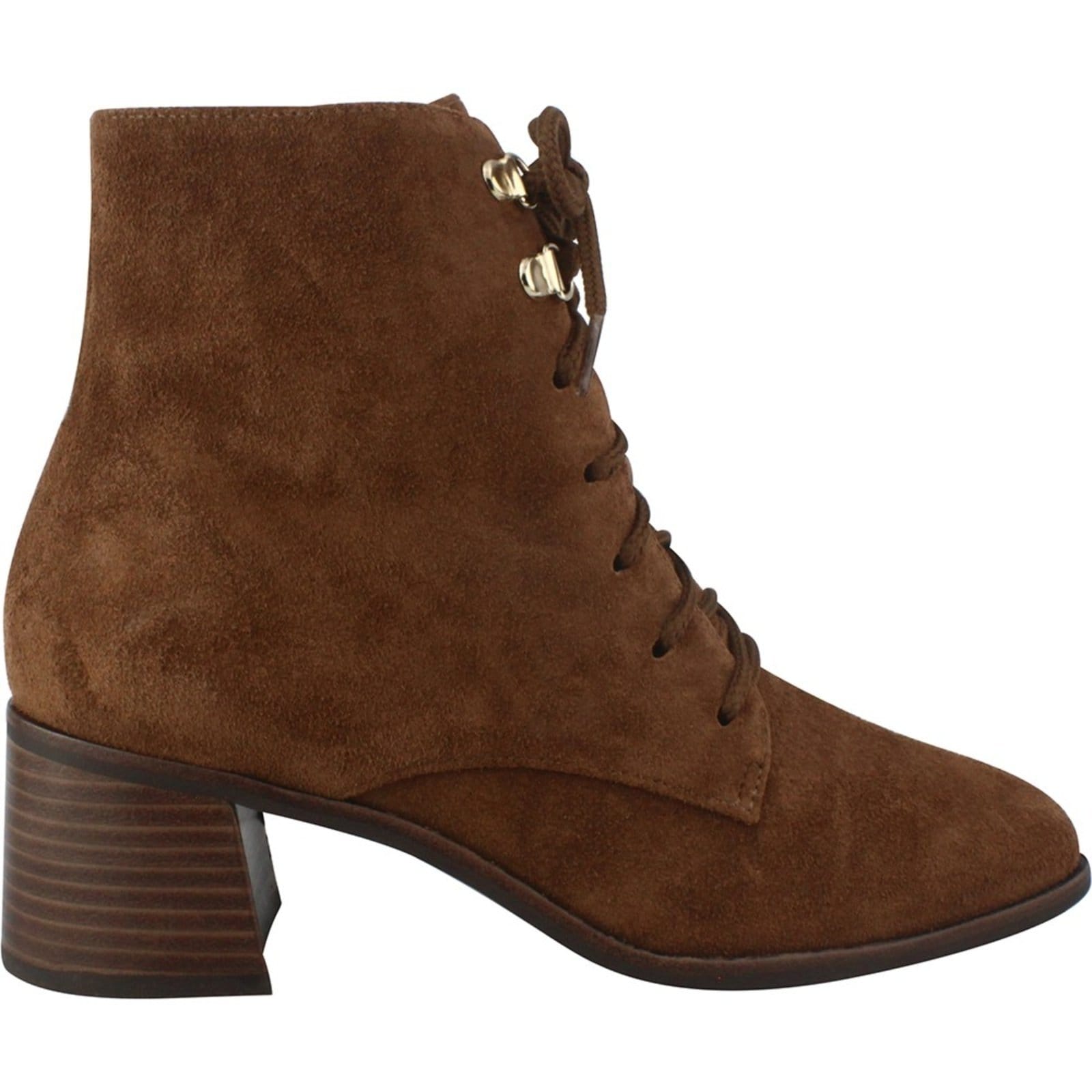 Bota Cano Curto Tabita 11223060 Marrom Escuro