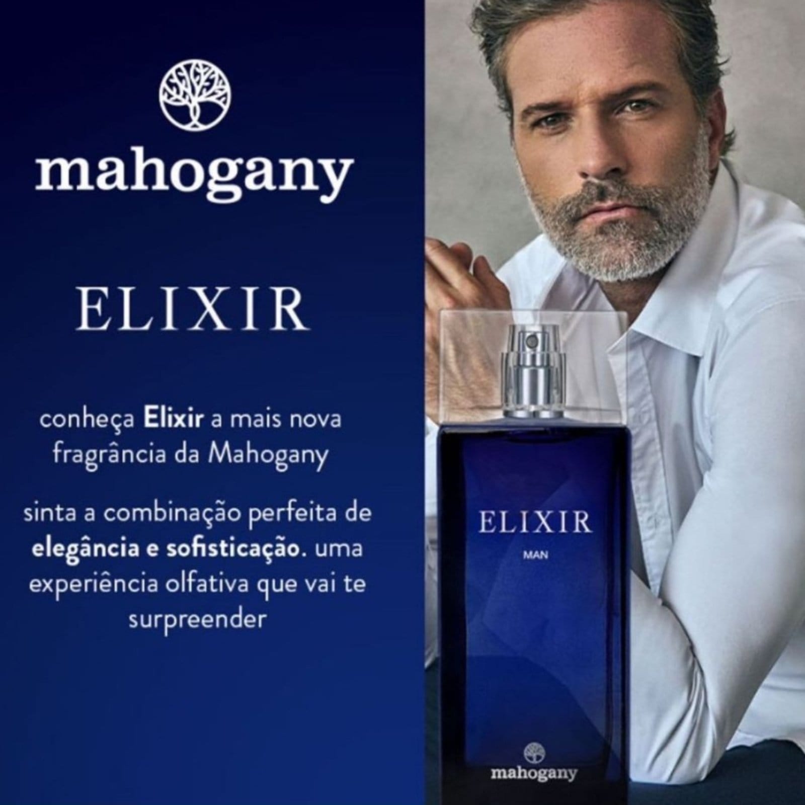 Vista 2 Mahogany Elixir Man Eau De Toilette - Fragrância Masculina Mahogany unico