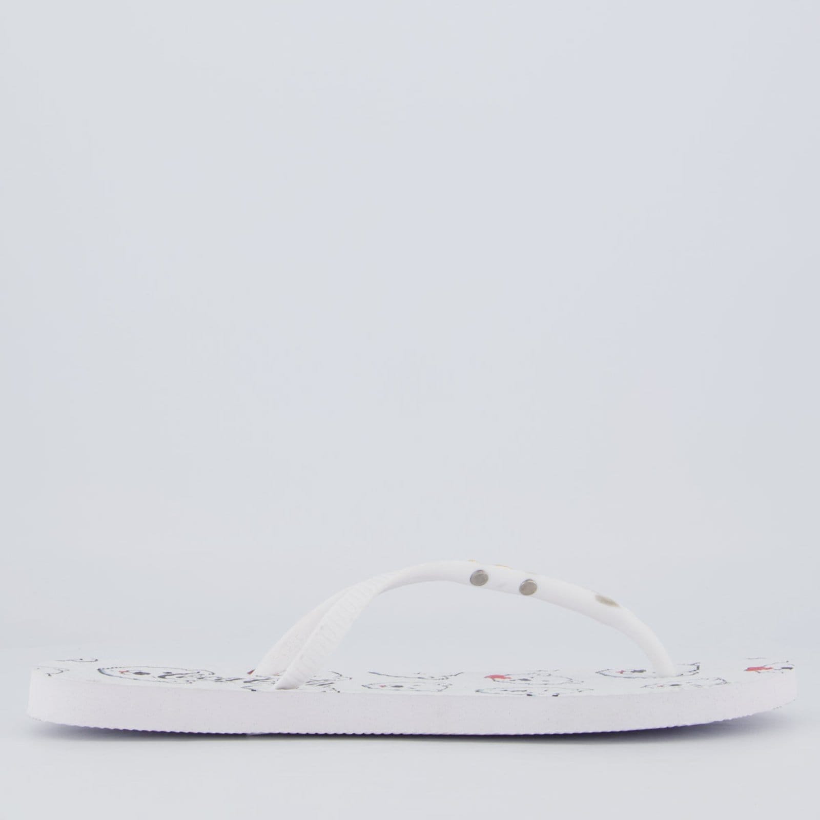 Vista 2 Chinelo Coca Cola Cool Bear Feminino Coca-Cola branco